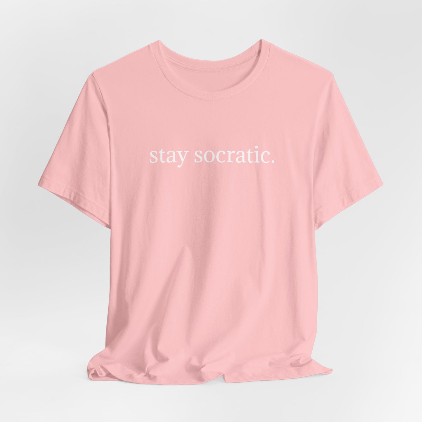 Stay Socratic Unisex Jersey Short Sleeve Tee