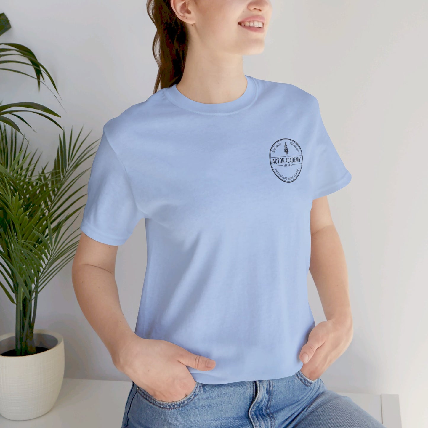 Acton NW Indy Learner Daily Facts Unisex Jersey Short Sleeve Tee