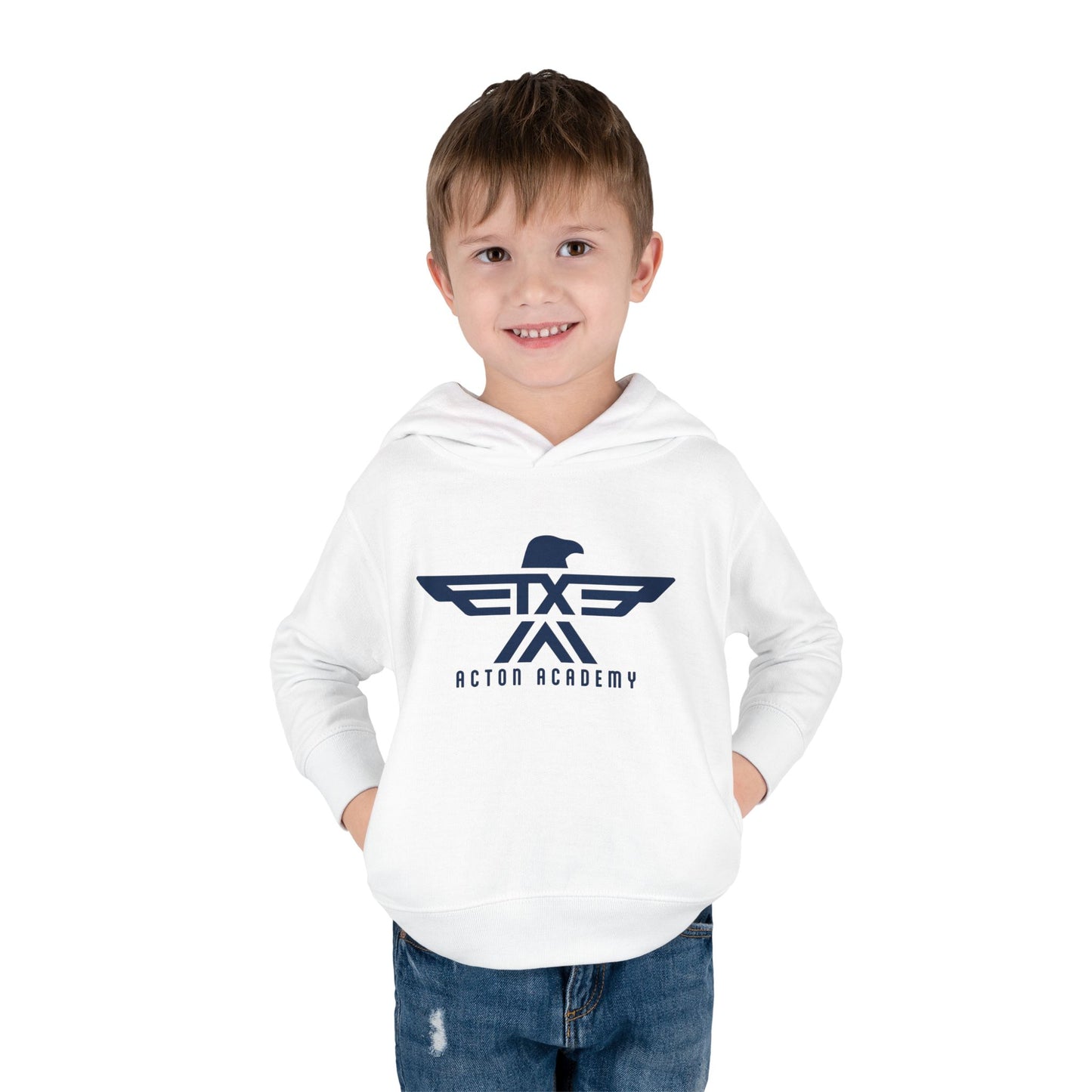 Acton CyFair Retro logo Toddler Pullover Fleece Hoodie