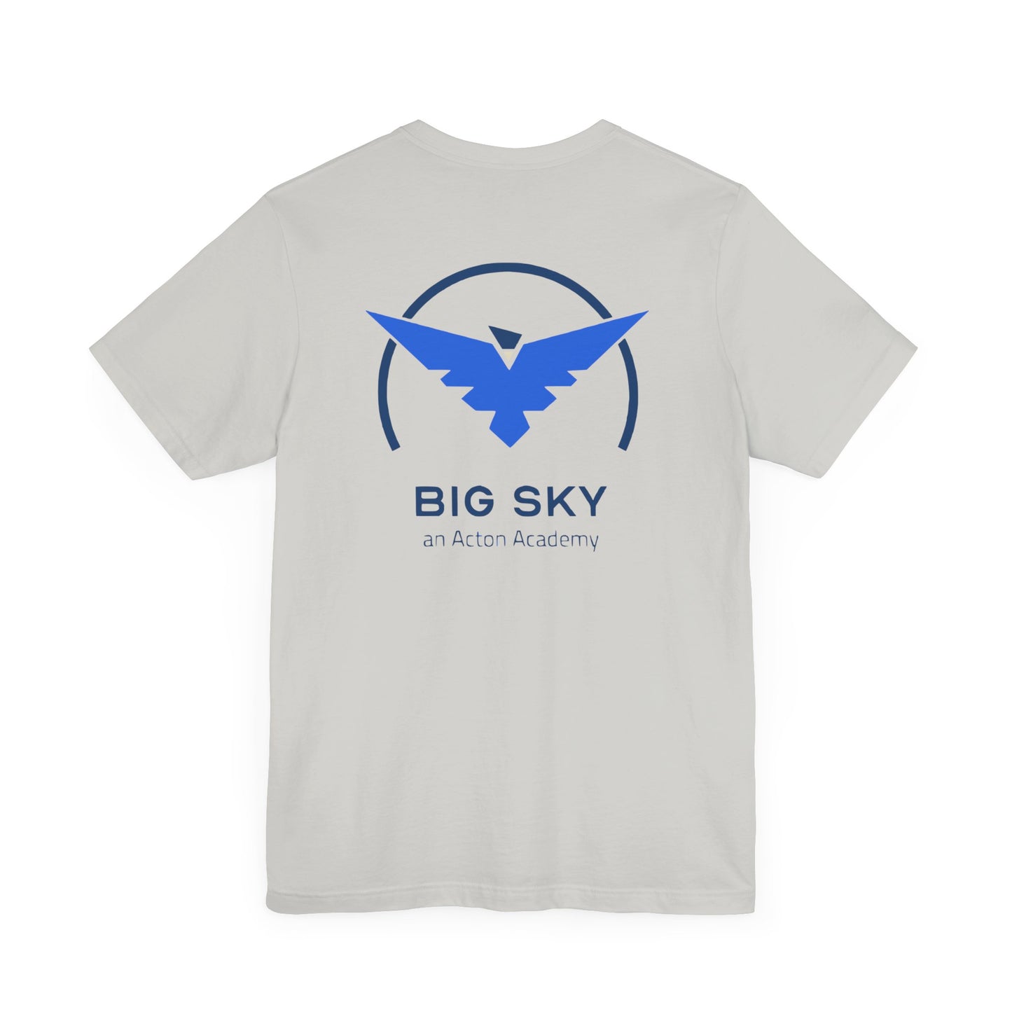 Big Sky front/back Unisex Jersey Short Sleeve Tee