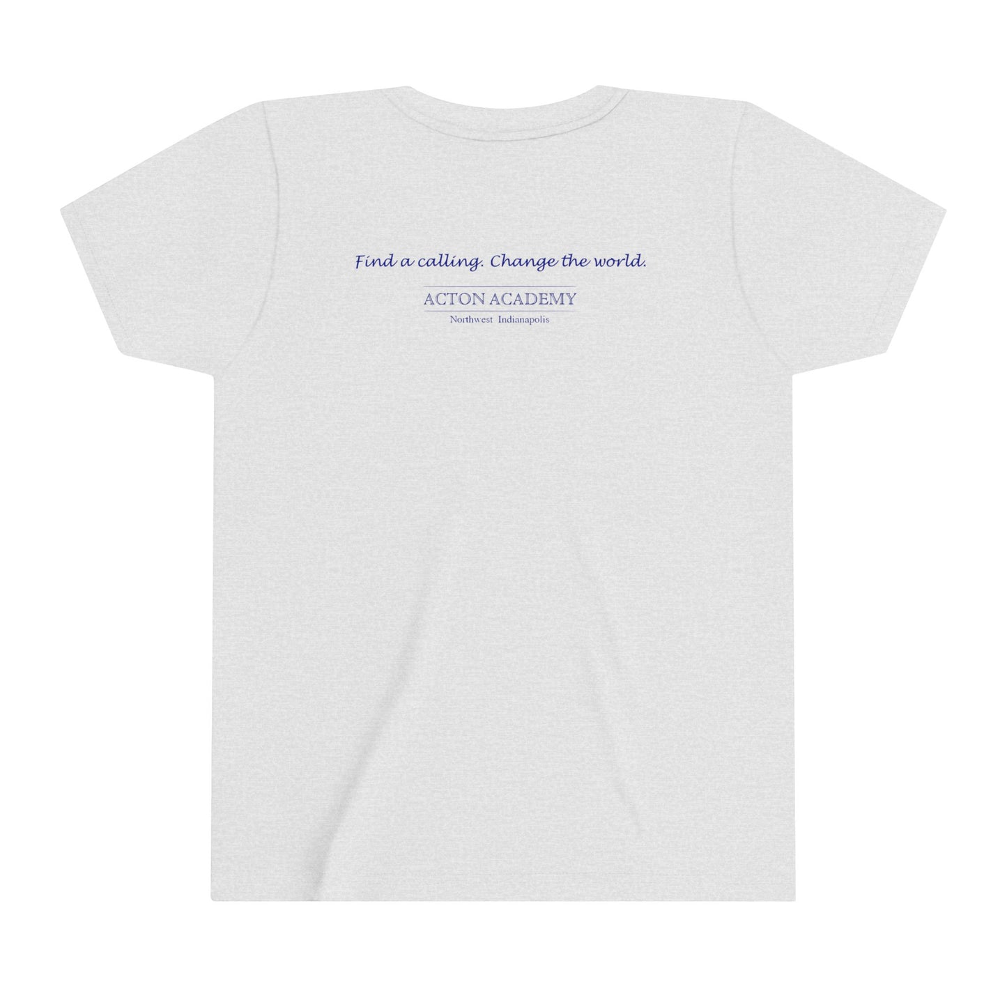 Acton NW Indy Hero's Journey Line Drawing Youth Short Sleeve Tee