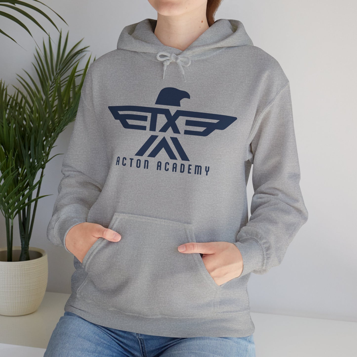 Acton CyFair Retro logo Unisex Heavy Blend™ Hooded Sweatshirt