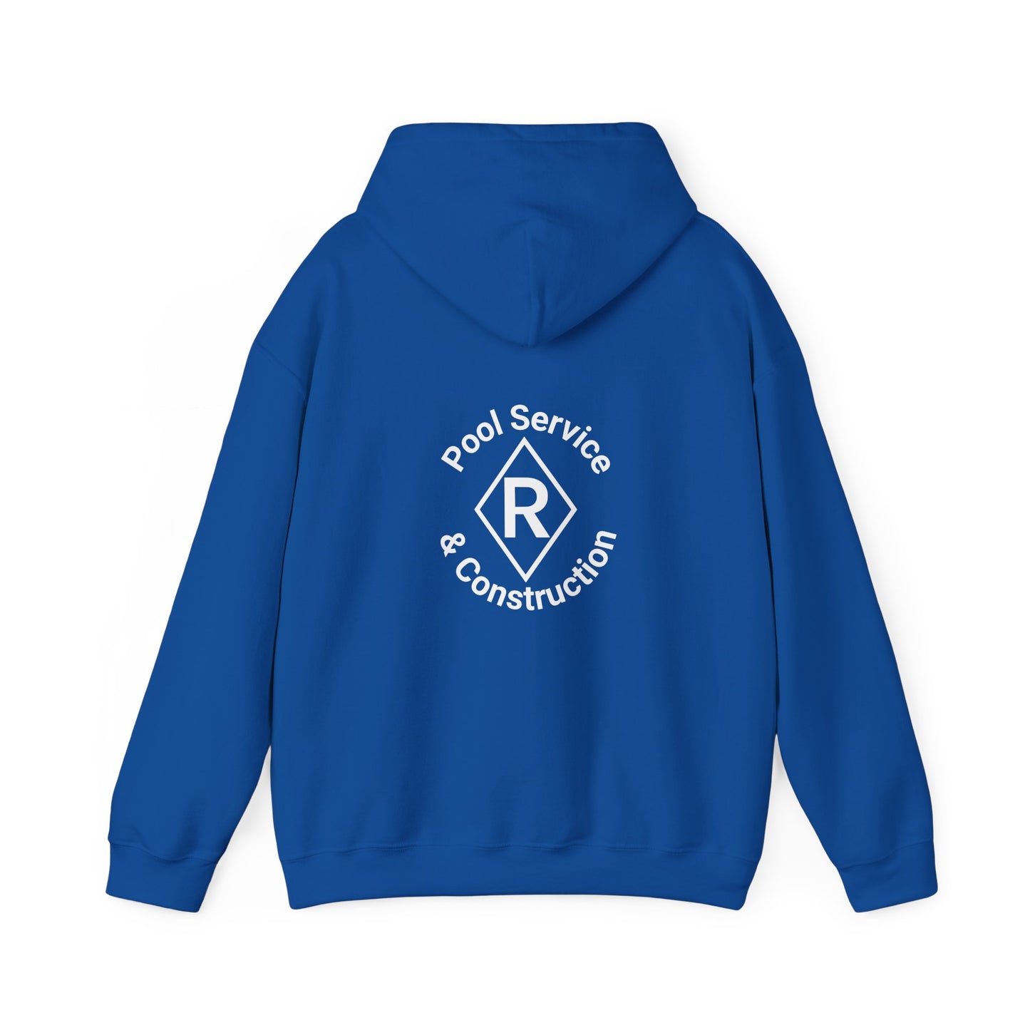 Diamond R Pools Black Unisex Heavy Blend™ Hooded Sweatshirt