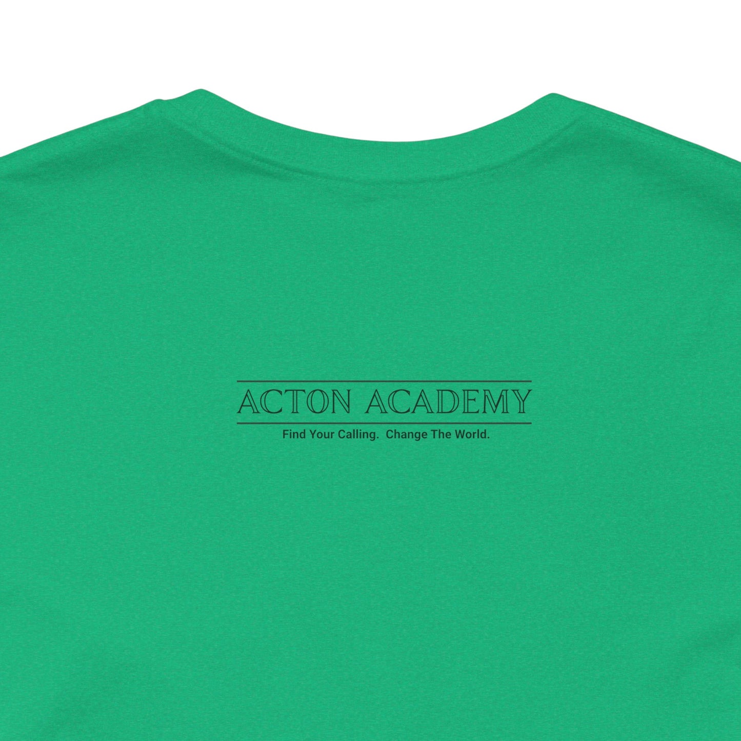 Acton Academy Purple Striped Unisex Jersey Short Sleeve Tee