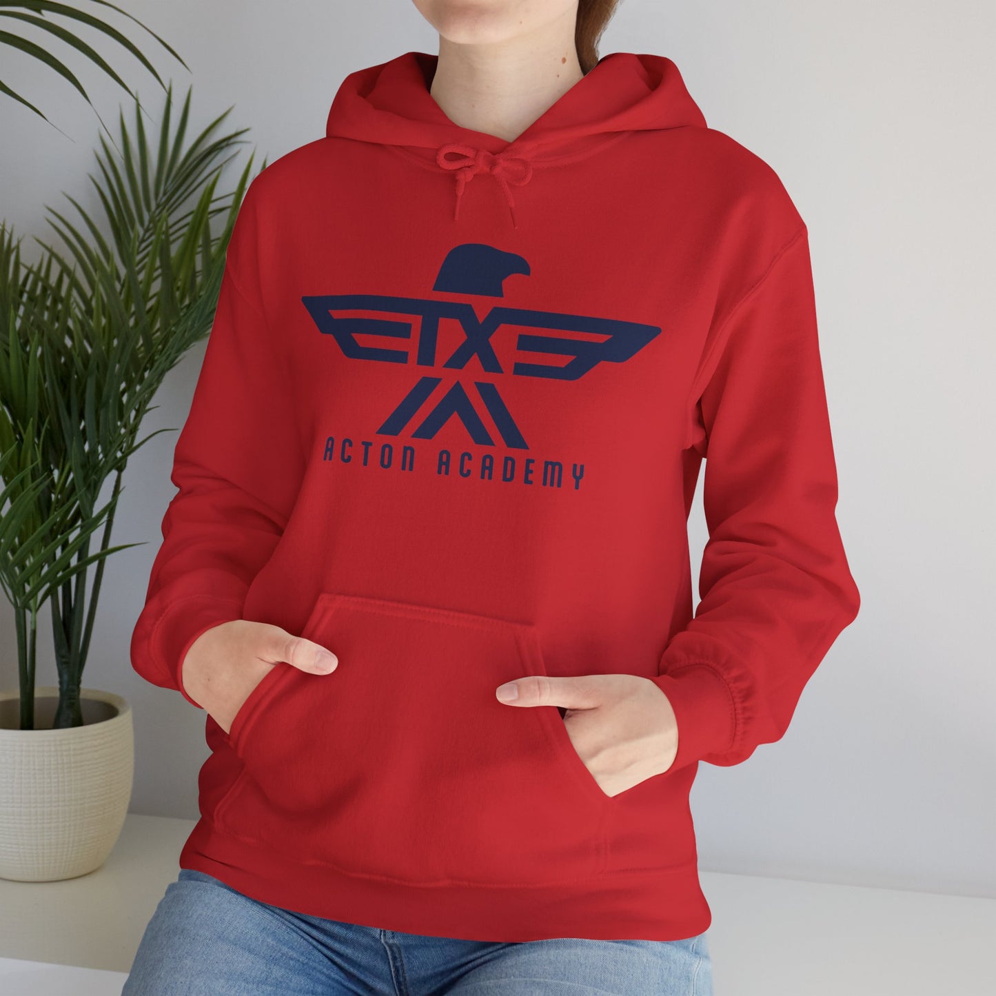 Acton CyFair Retro logo Unisex Heavy Blend™ Hooded Sweatshirt