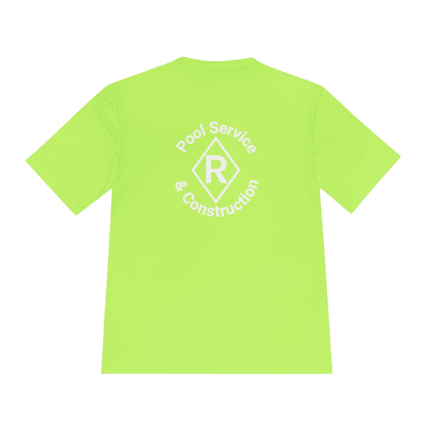Unisex Moisture Wicking Tee - Pool Service & Construction Graphic Tee