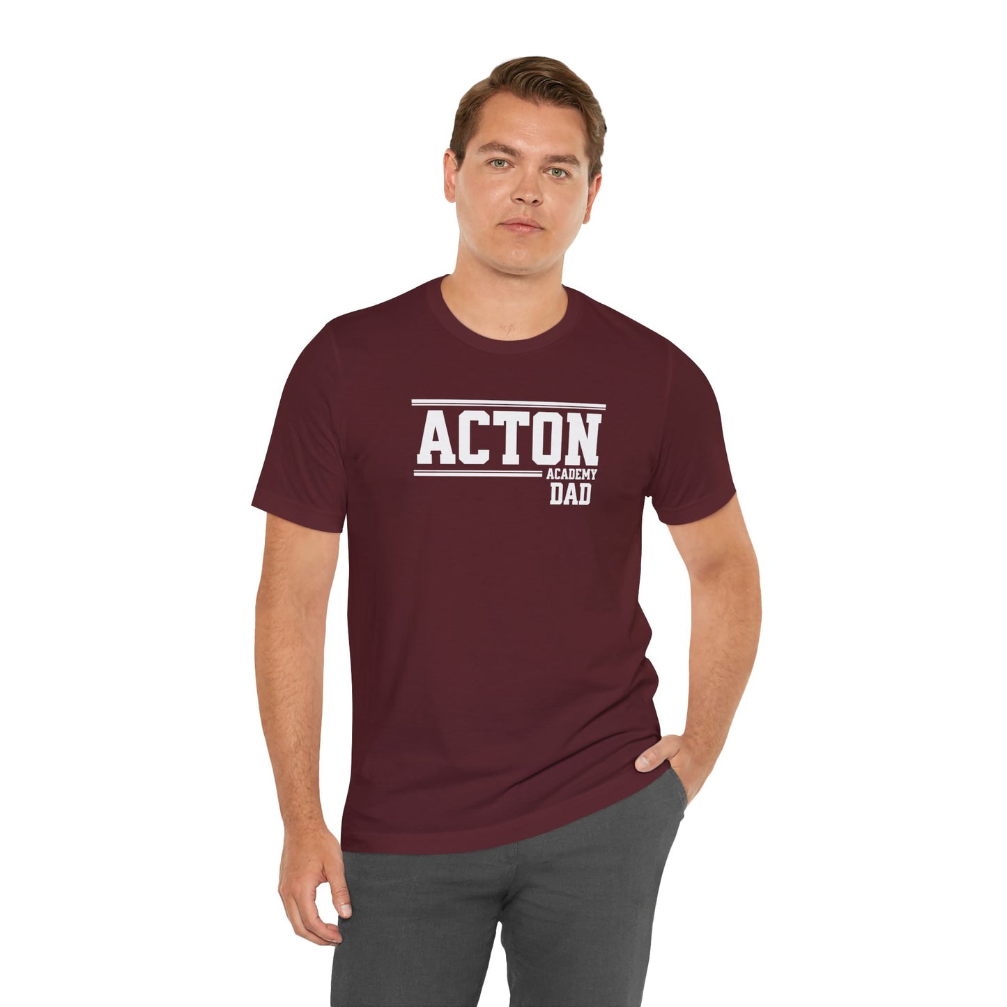 Acton Dad Unisex Jersey Short Sleeve Tee