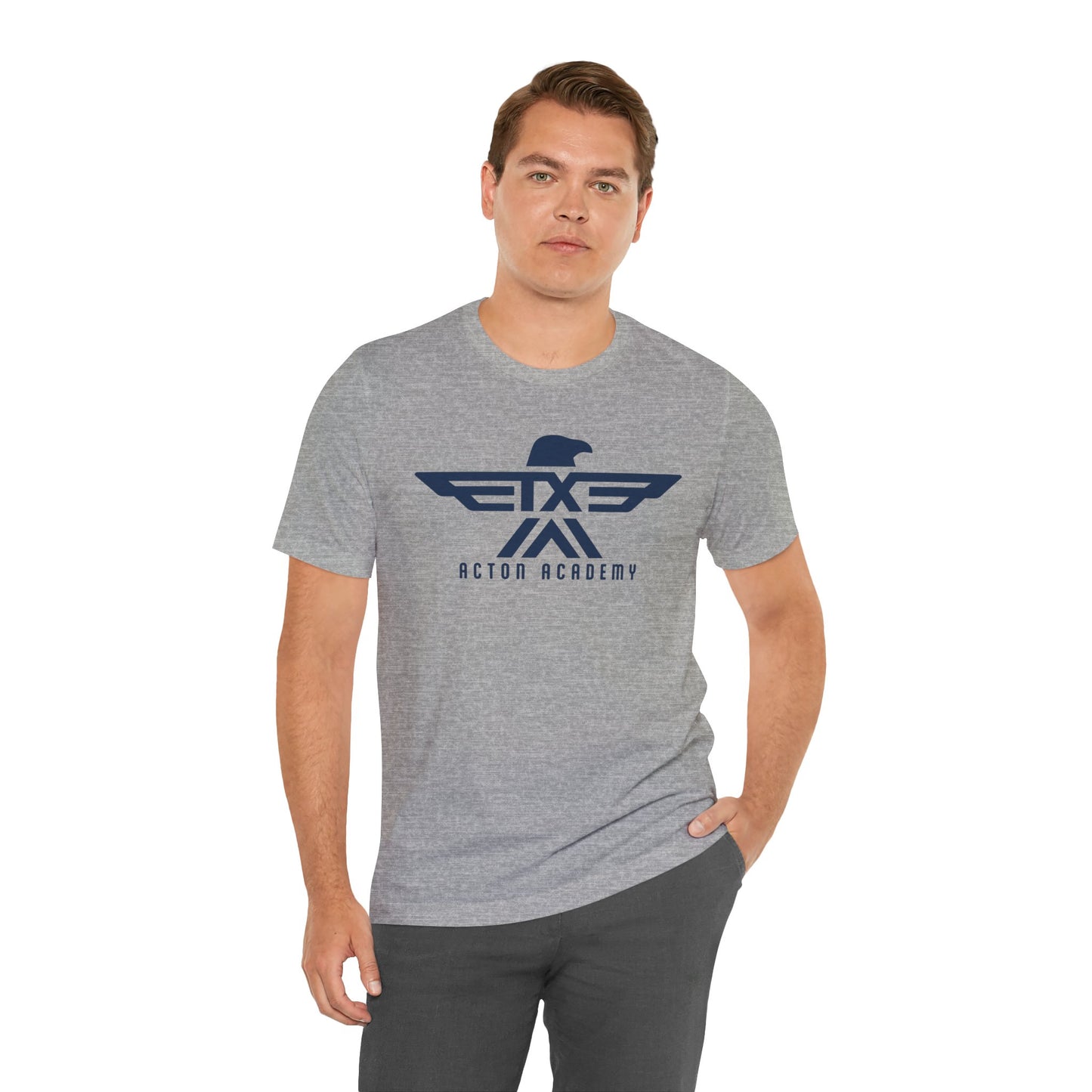 Acton CyFair Retro logo Unisex Jersey Short Sleeve Tee