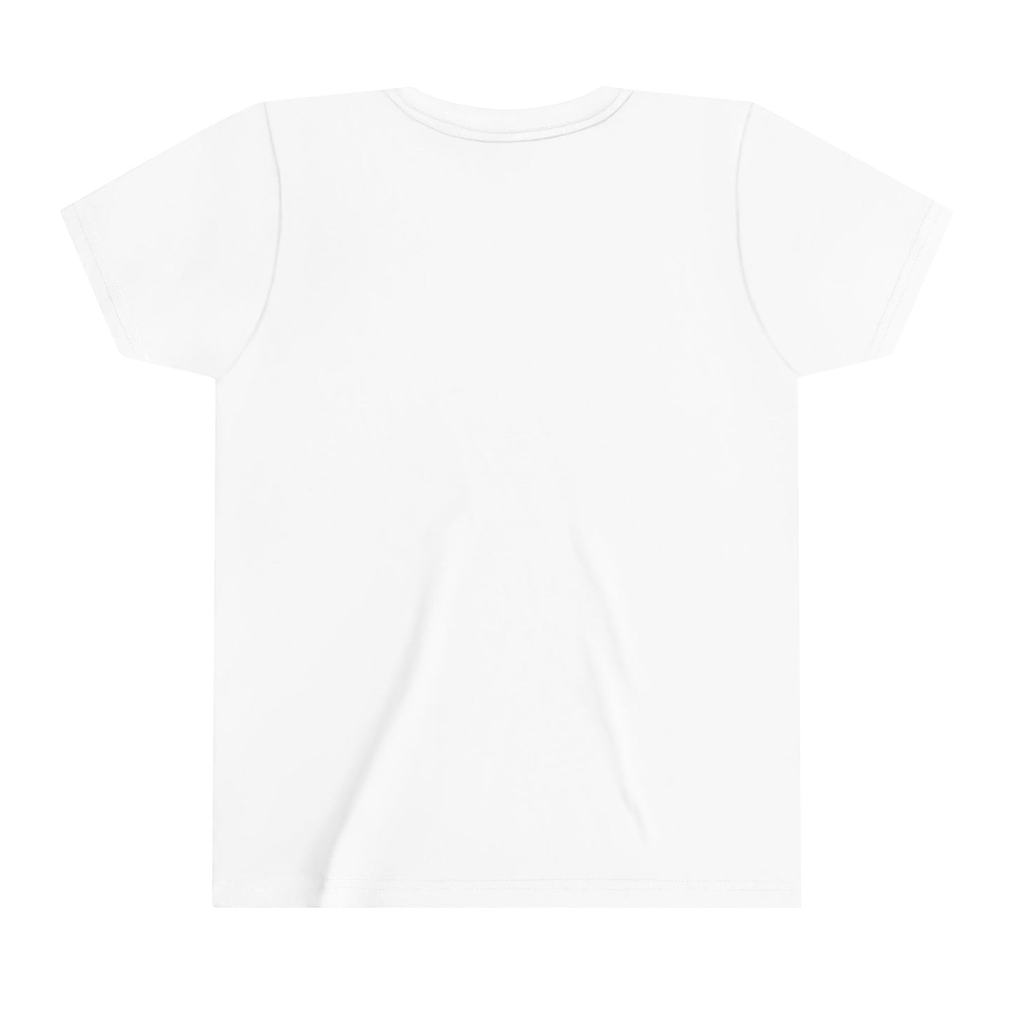 Acton Block Letters Orange Youth Short Sleeve Tee
