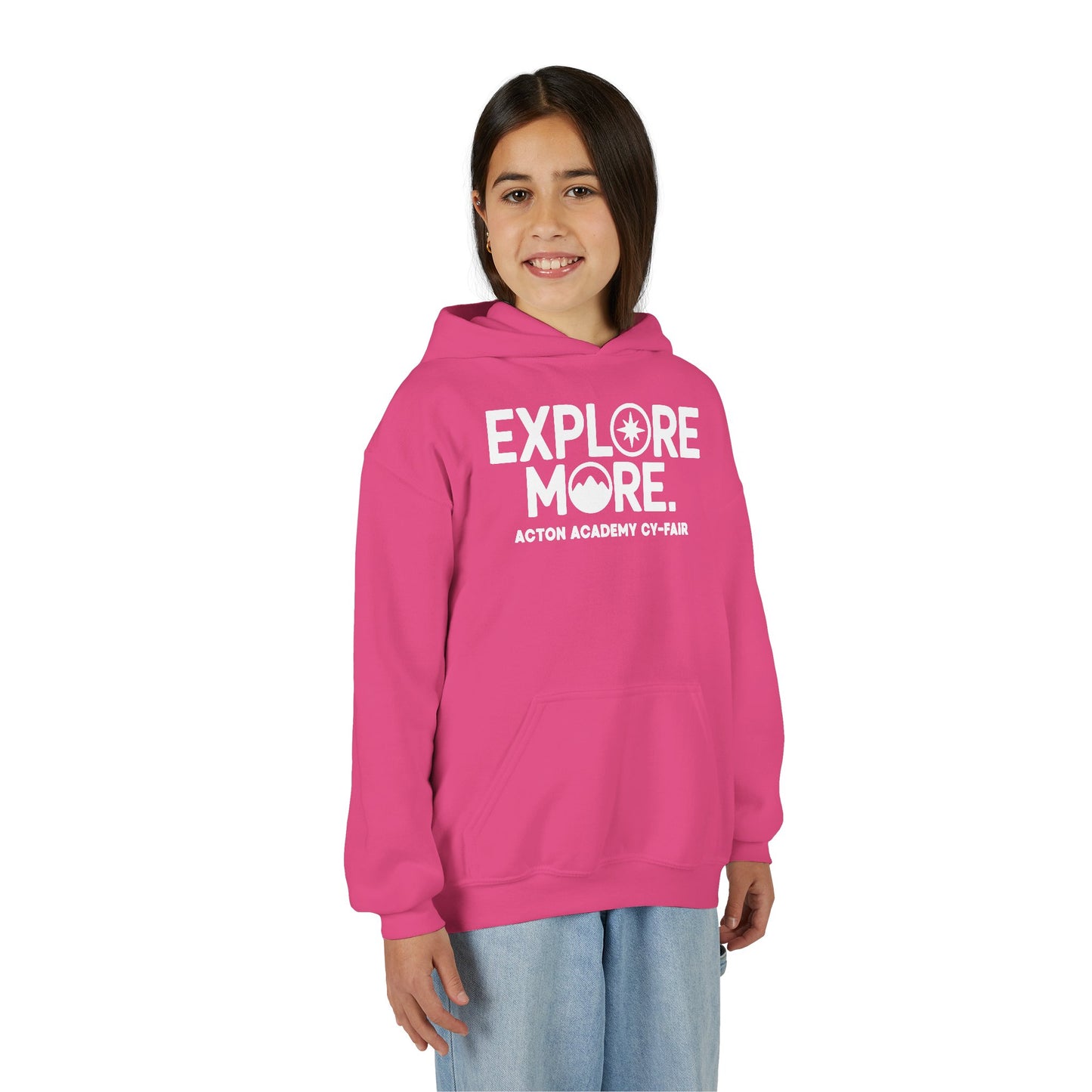 Acton CyFair Youth Heavy Blend Hooded Sweatshirt