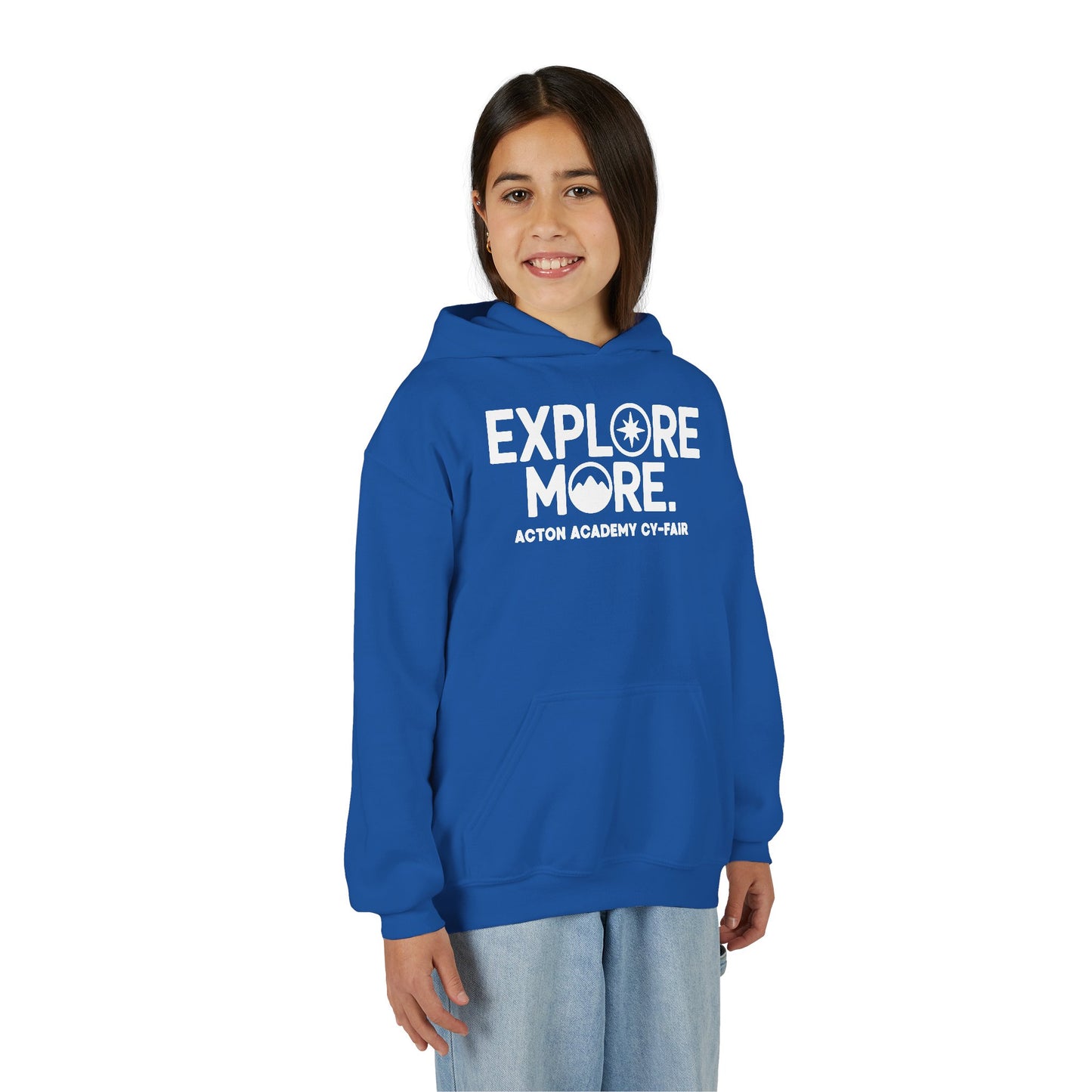 Acton CyFair Youth Heavy Blend Hooded Sweatshirt