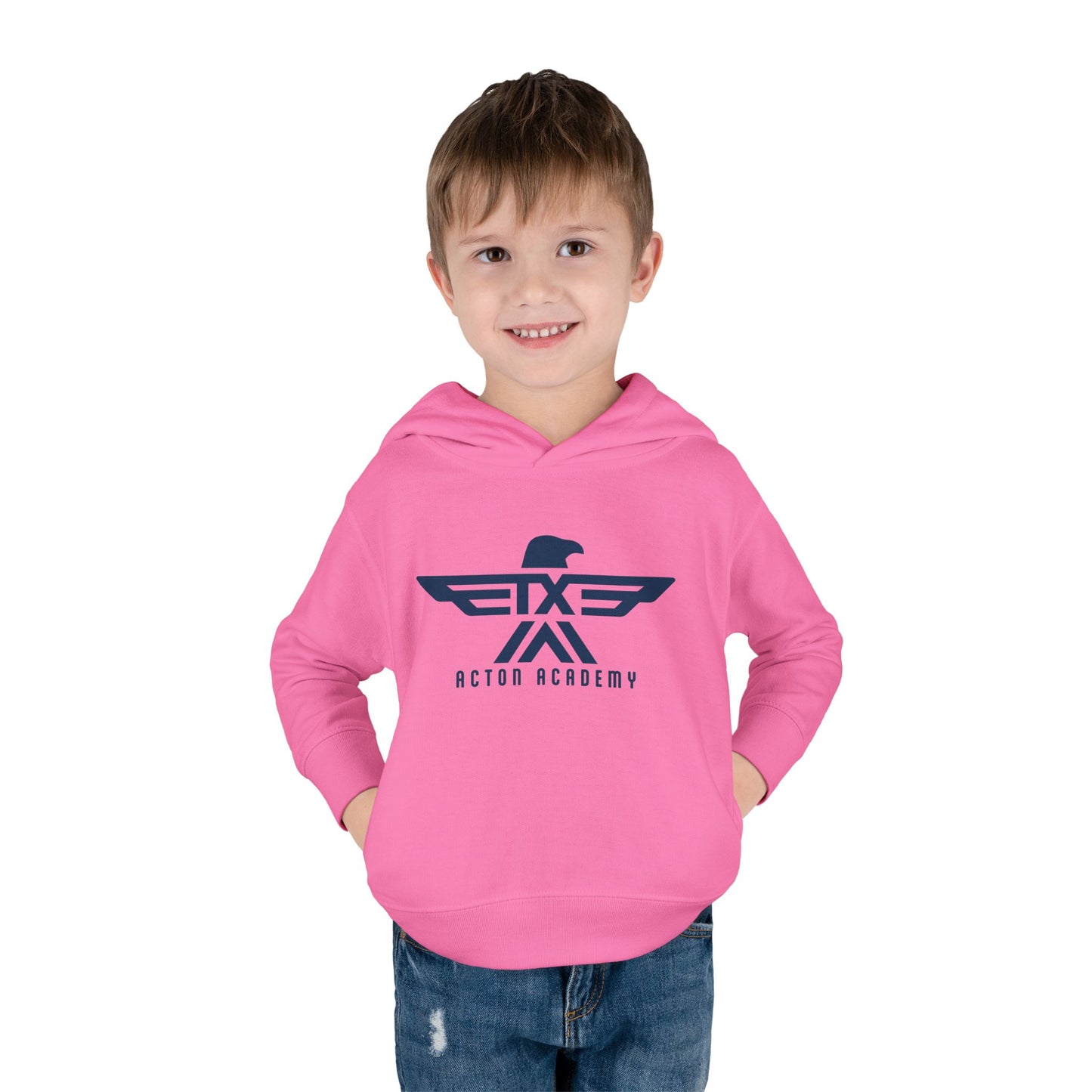 Acton CyFair Retro logo Toddler Pullover Fleece Hoodie