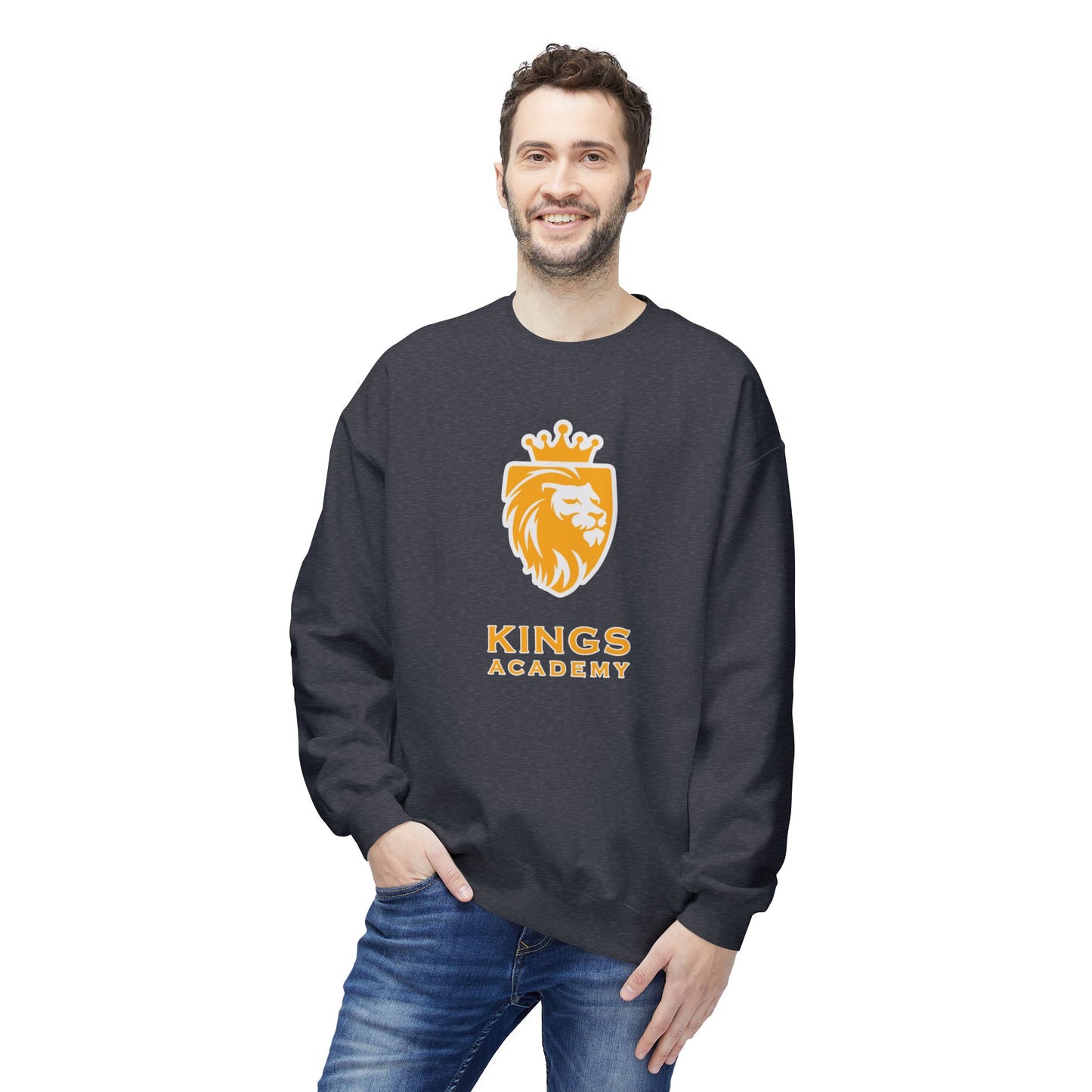 Acton King's Academy Unisex Midweight Softstyle Fleece Crewneck Sweatshirt