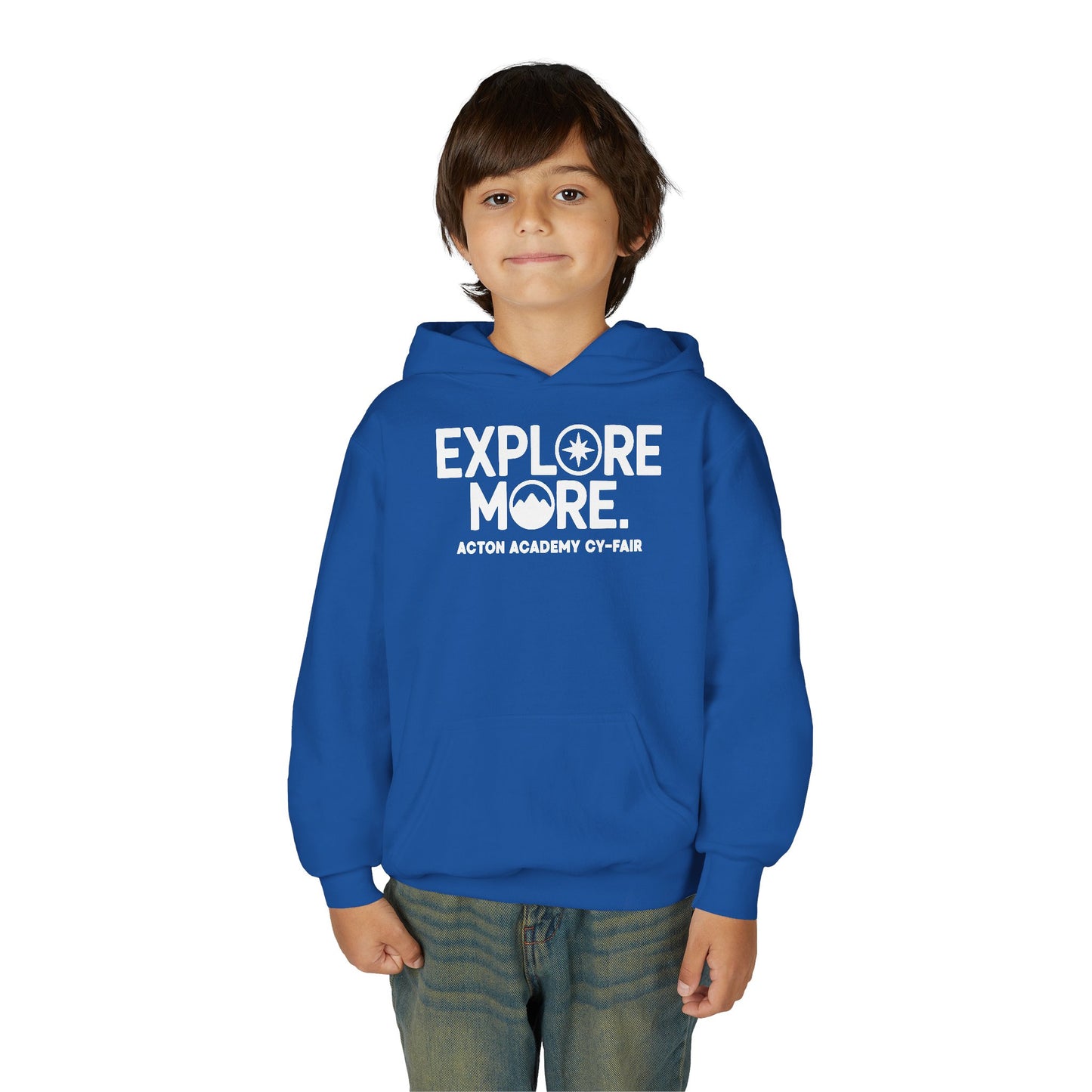 Acton CyFair Youth Heavy Blend Hooded Sweatshirt