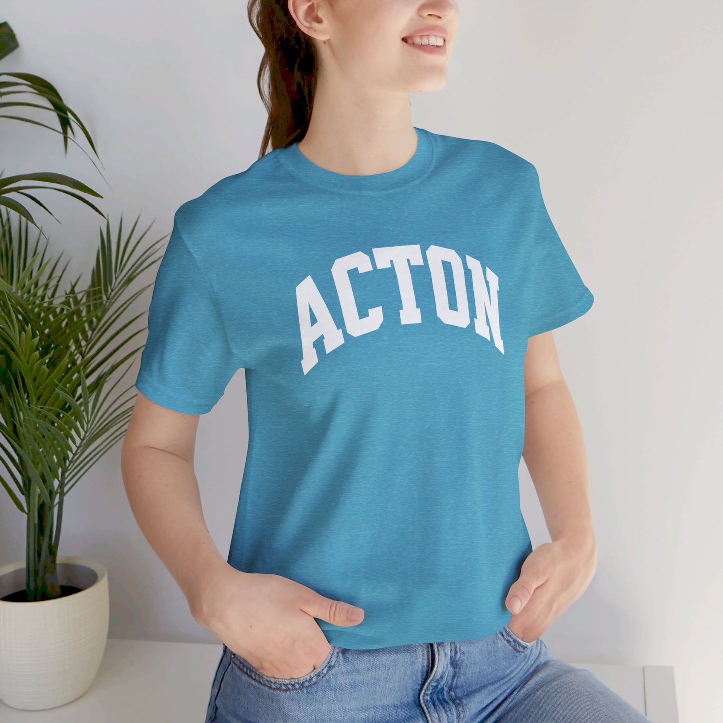 Simple Acton Unisex Jersey Short Sleeve Tee