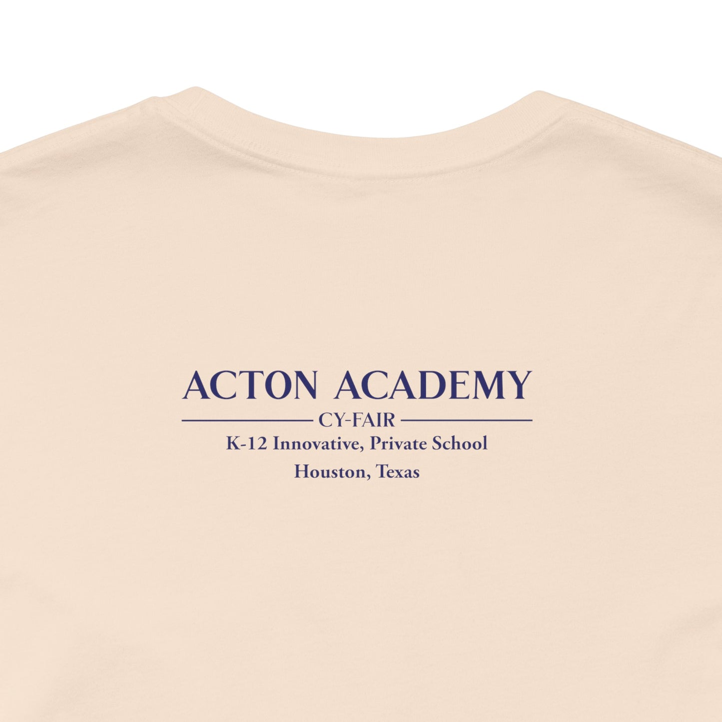 Hero's Journey Line Drawing with Acton CyFair Unisex Jersey Short Sleeve Tee