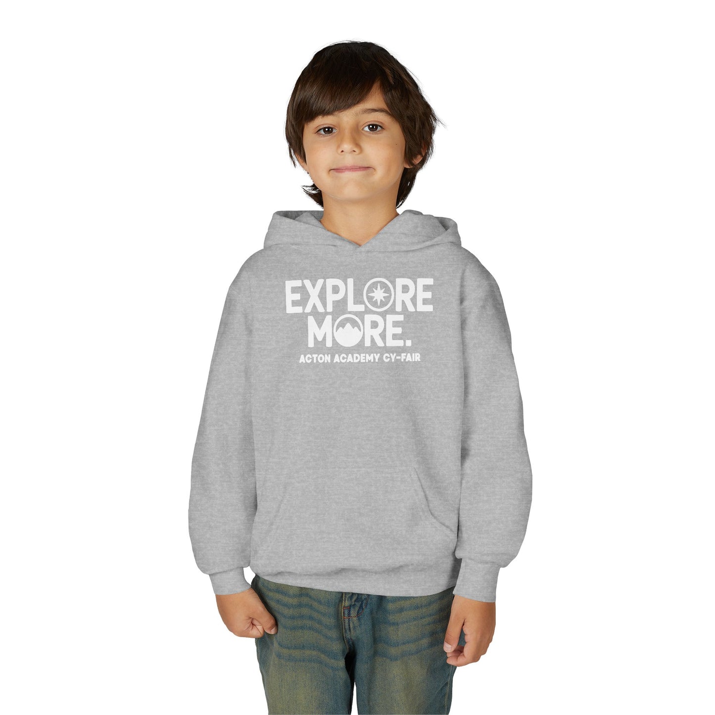 Acton CyFair Youth Heavy Blend Hooded Sweatshirt