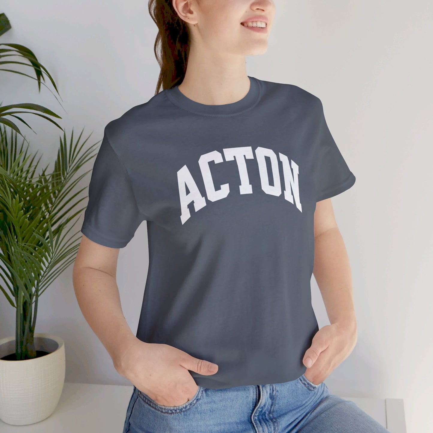 Simple Acton Unisex Jersey Short Sleeve Tee
