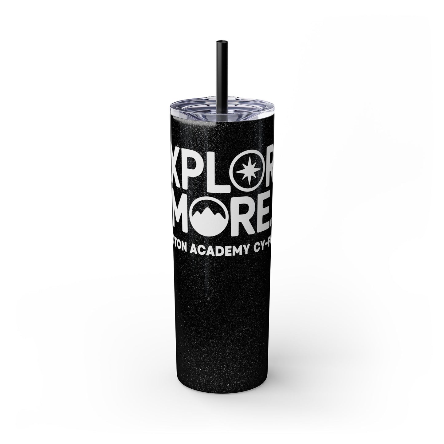 Acton CyFair Skinny Tumbler with Straw, 20oz