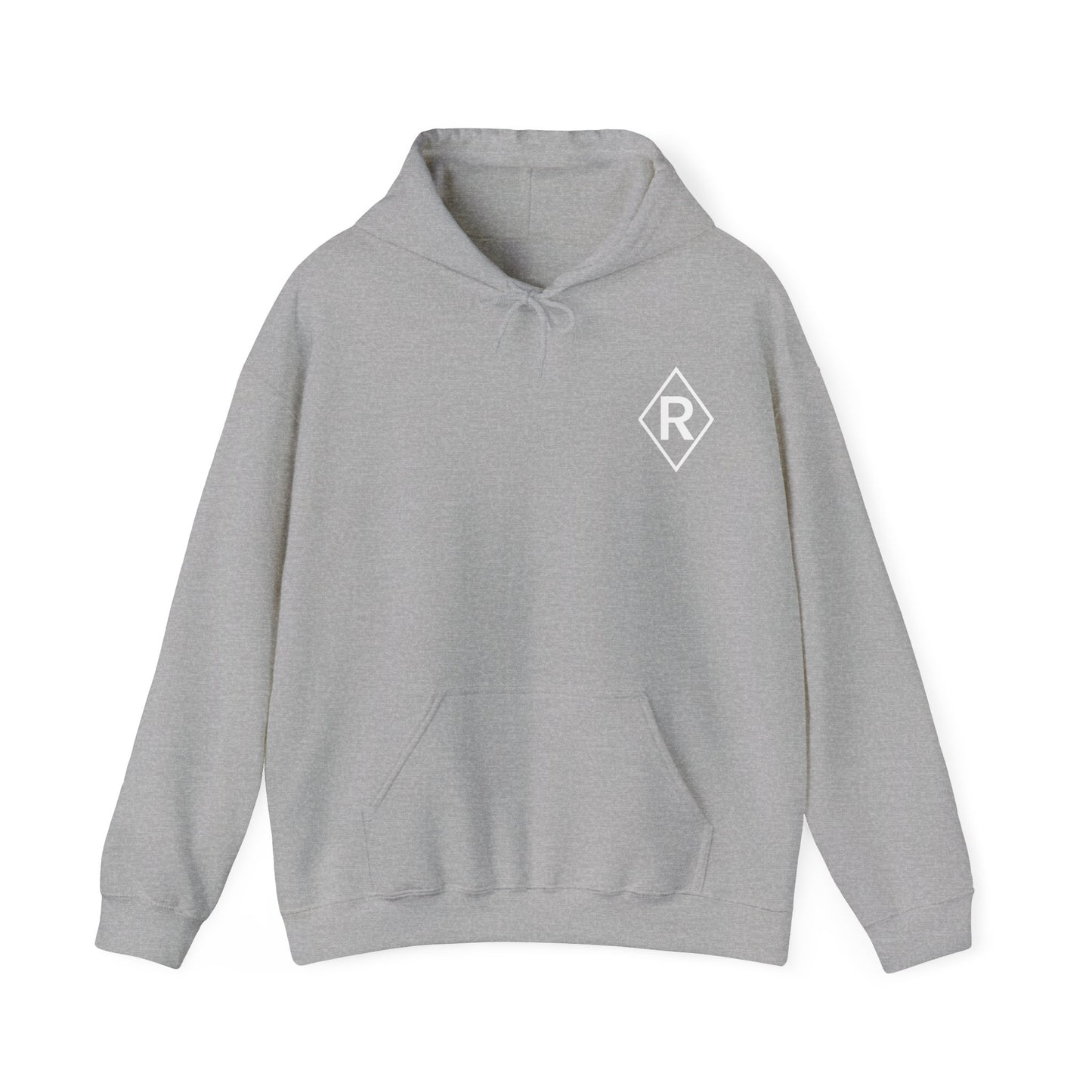 Diamond R Pools Black Unisex Heavy Blend™ Hooded Sweatshirt