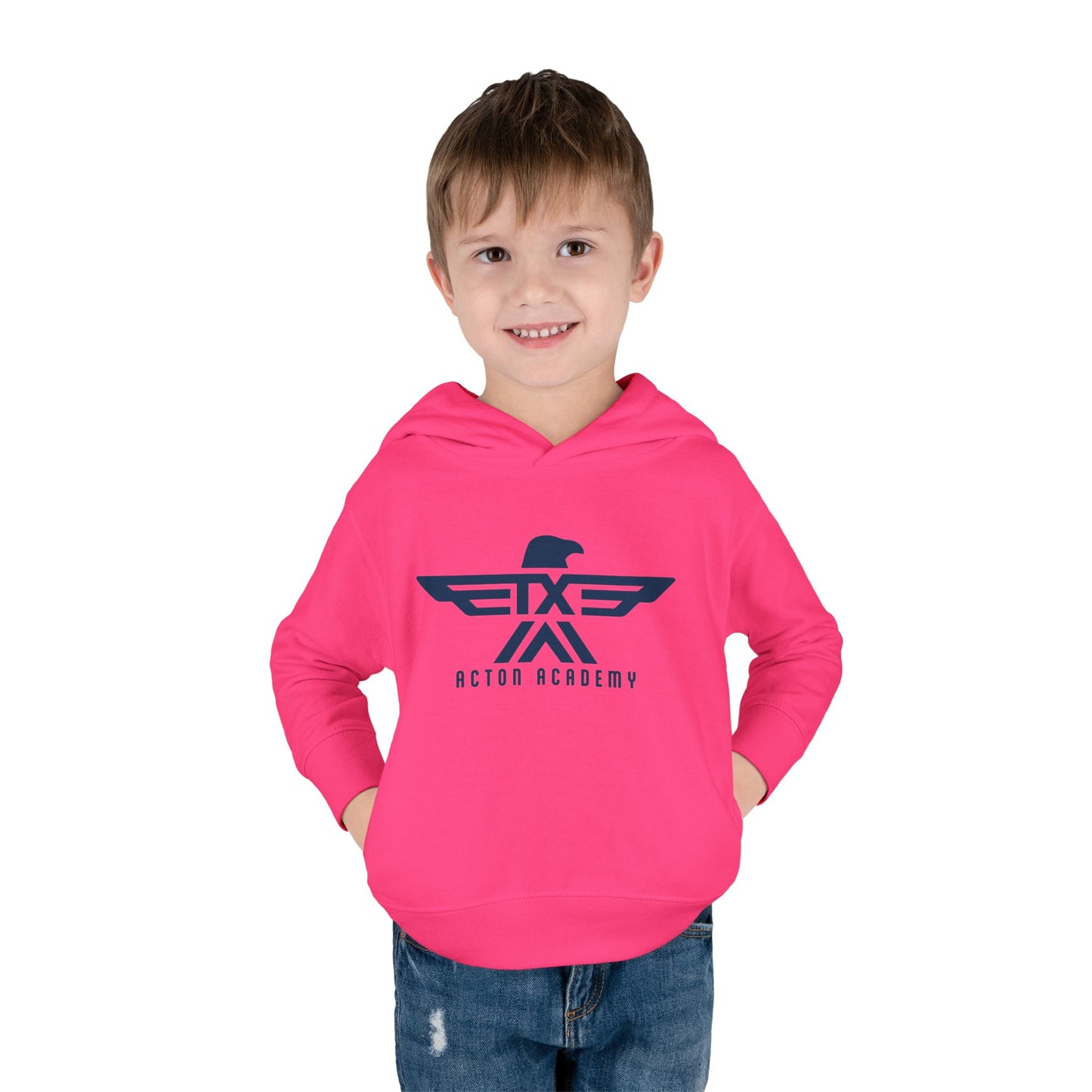 Acton CyFair Retro logo Toddler Pullover Fleece Hoodie