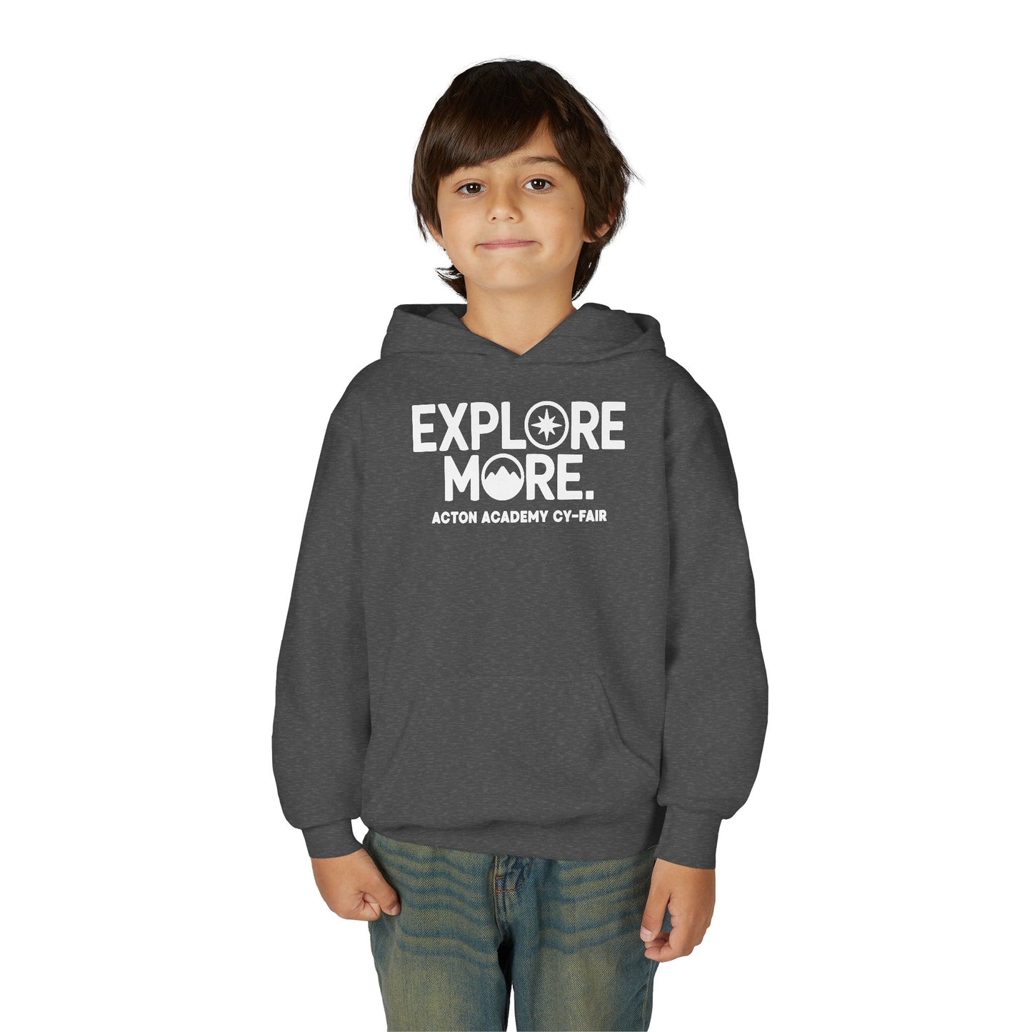 Acton CyFair Youth Heavy Blend Hooded Sweatshirt