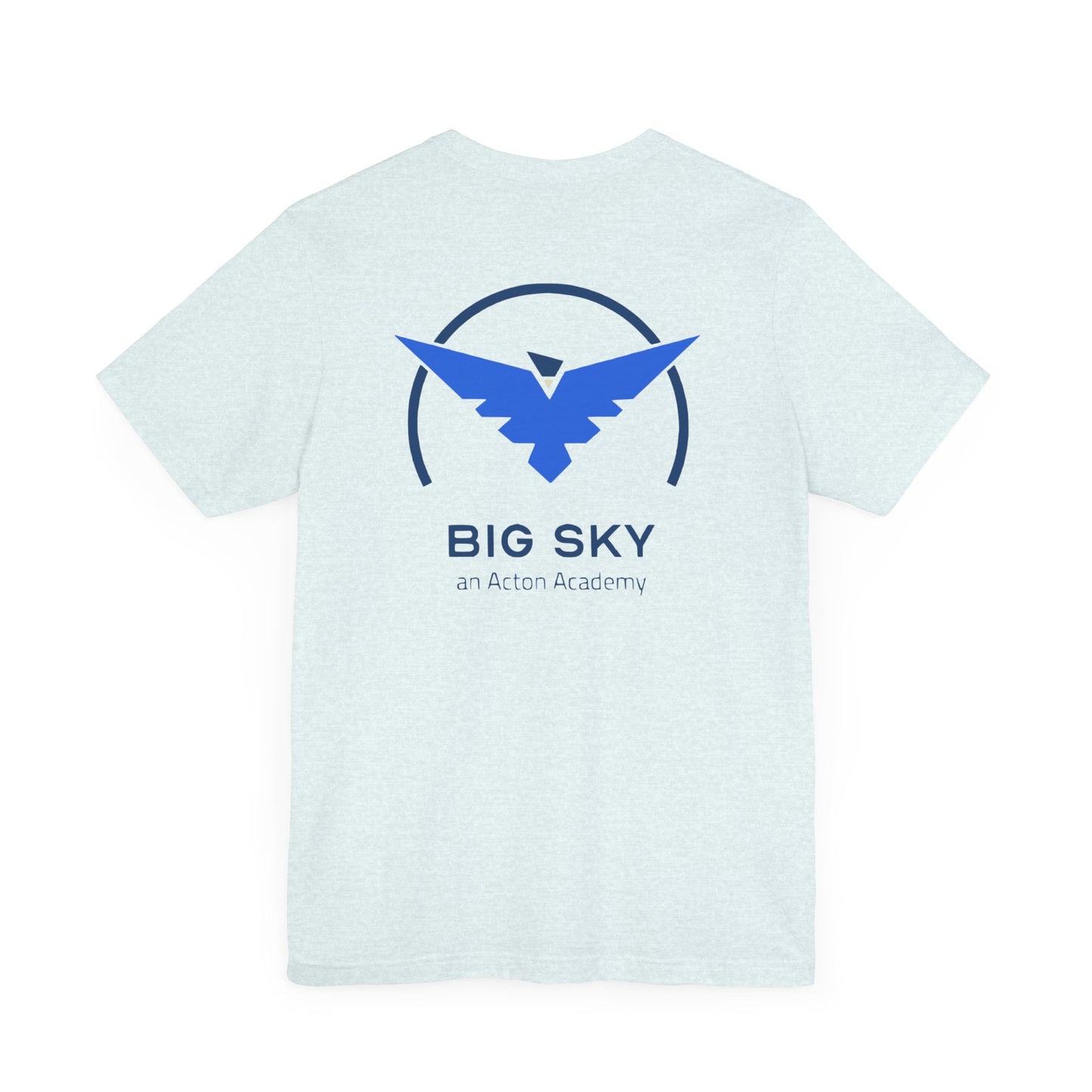 Big Sky front/back Unisex Jersey Short Sleeve Tee