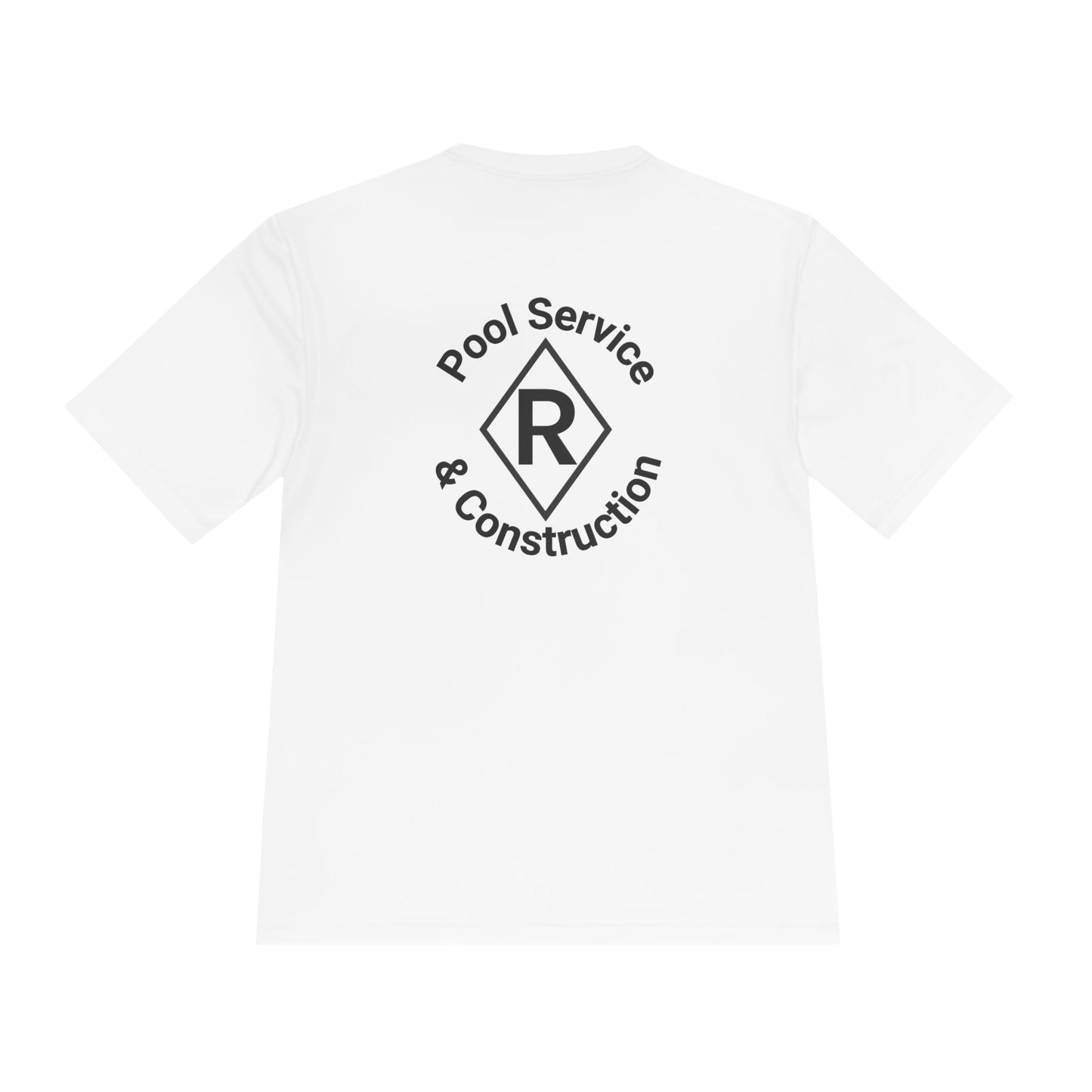 Unisex Pool Service Tee - Moisture Wicking Performance Shirt