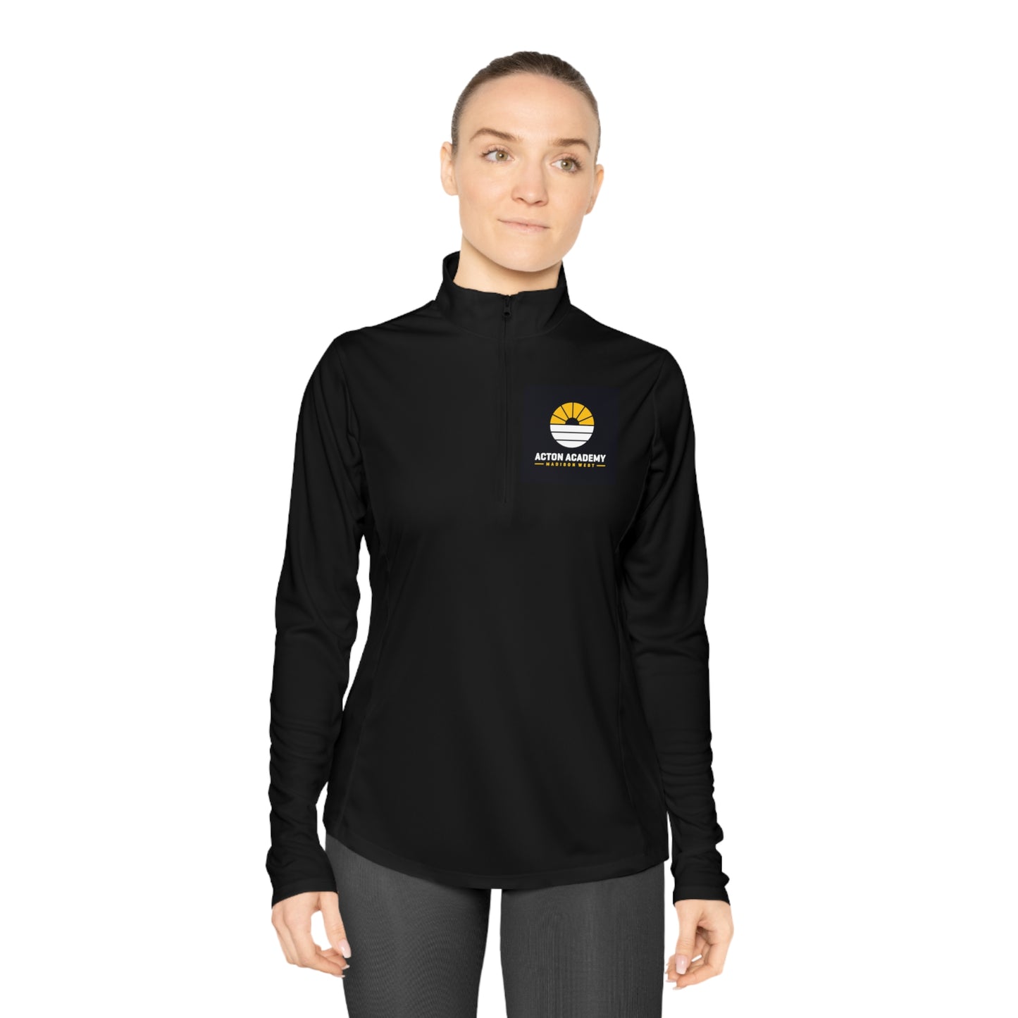 Acton Academy Madison West Ladies Quarter-Zip Pullover