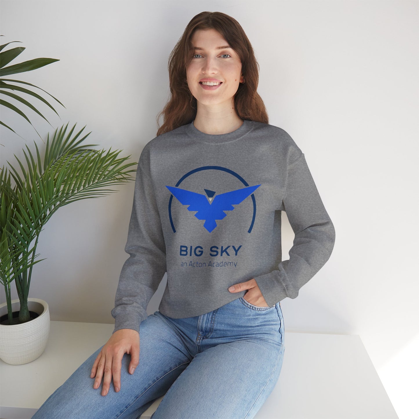 Big Sky Unisex Heavy Blend™ Crewneck Sweatshirt