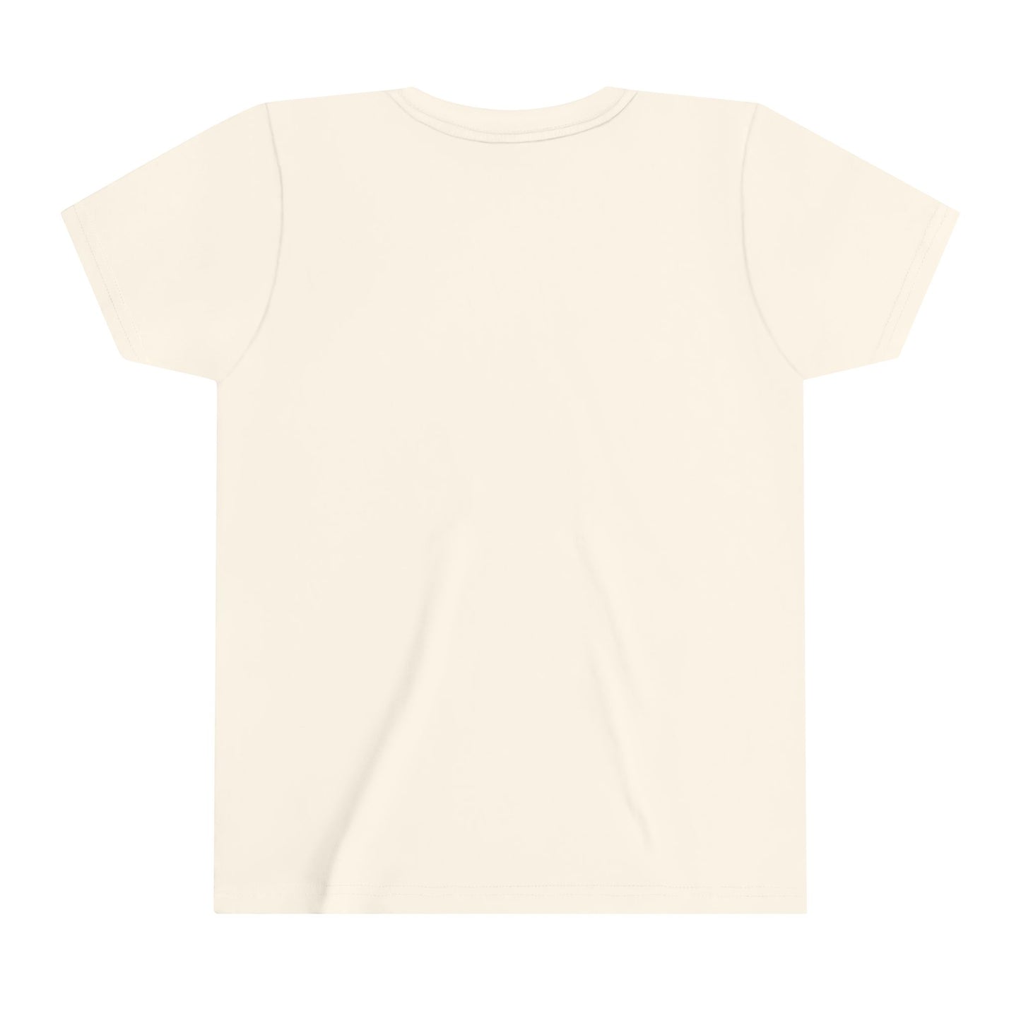 Acton Block Letters Orange Youth Short Sleeve Tee
