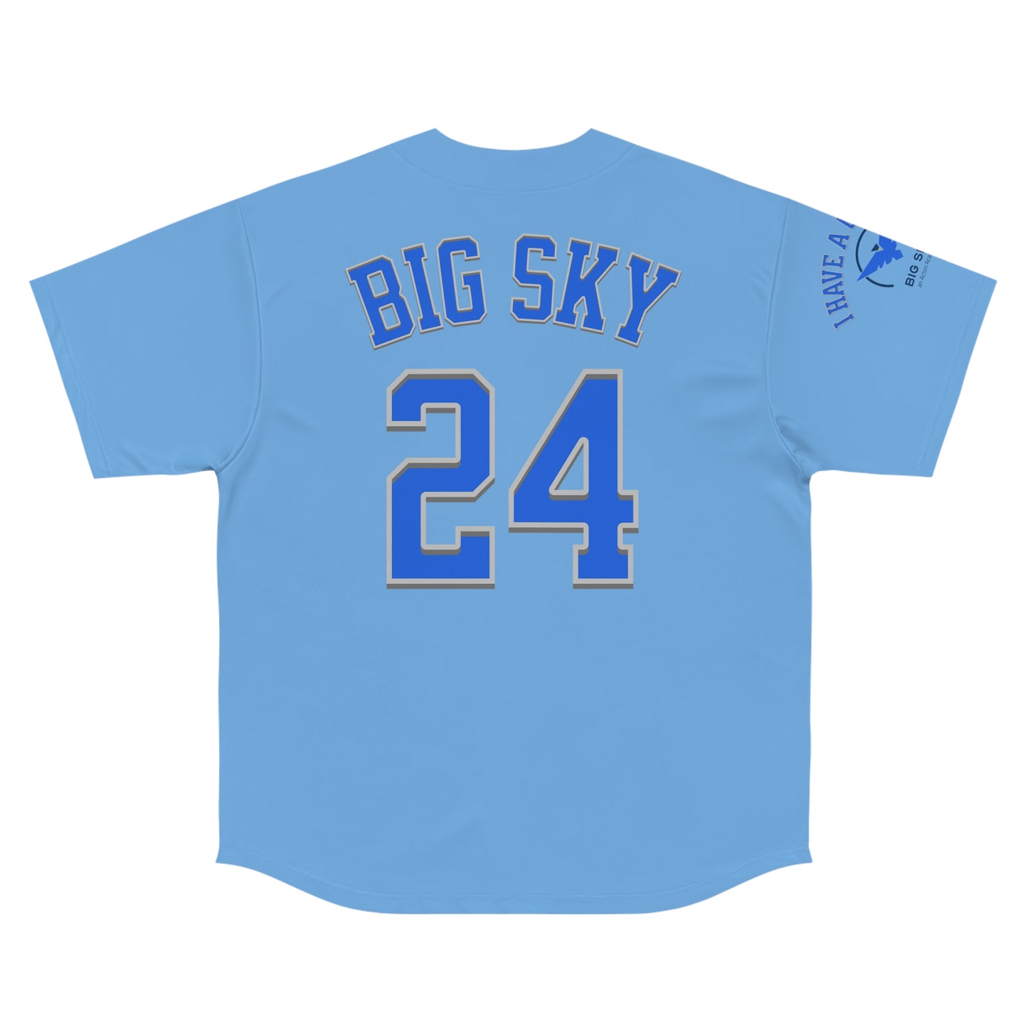 Big Sky Generic Baseball Jersey (AOP)
