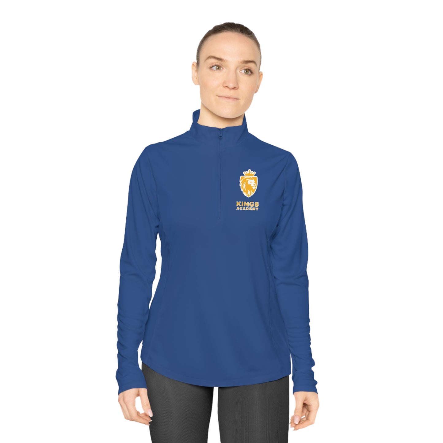 Acton King's Academy Ladies Quarter-Zip Pullover
