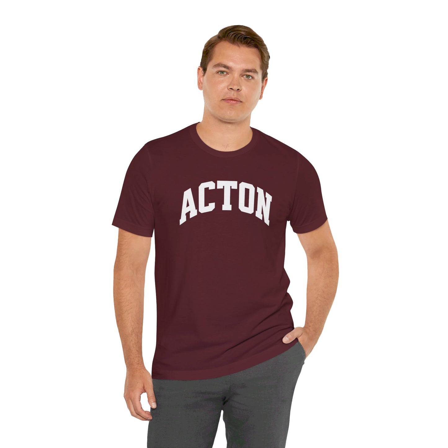 Simple Acton Unisex Jersey Short Sleeve Tee