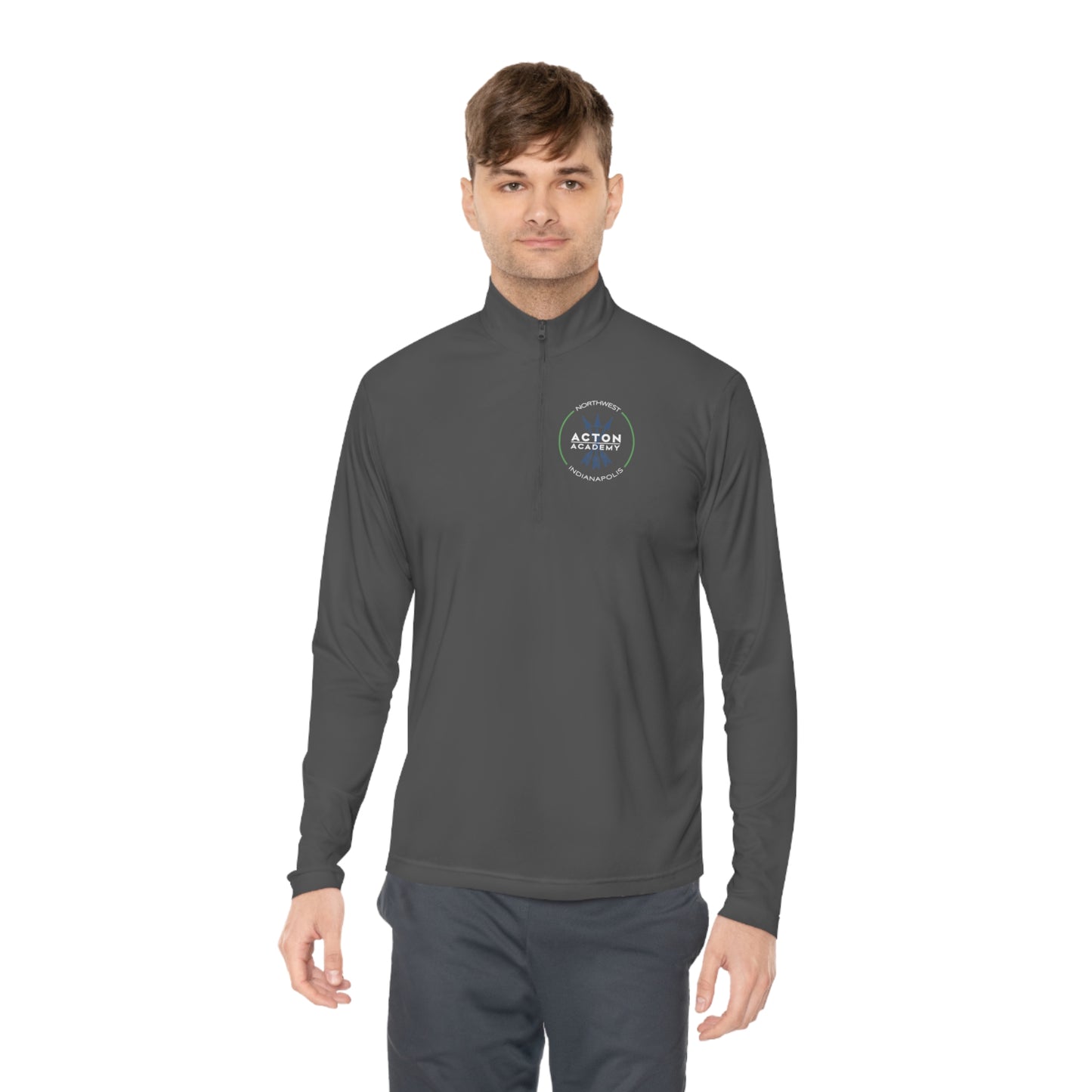 Acton NW Indy Unisex Quarter-Zip Pullover