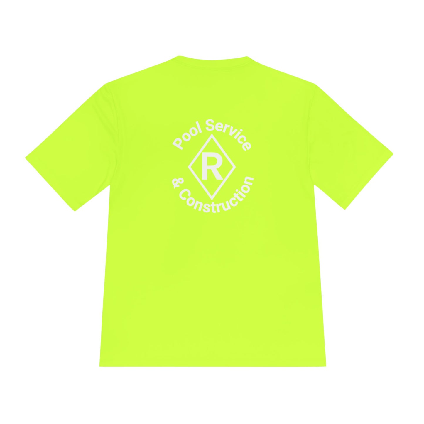 Unisex Moisture Wicking Tee - Pool Service & Construction Graphic Tee