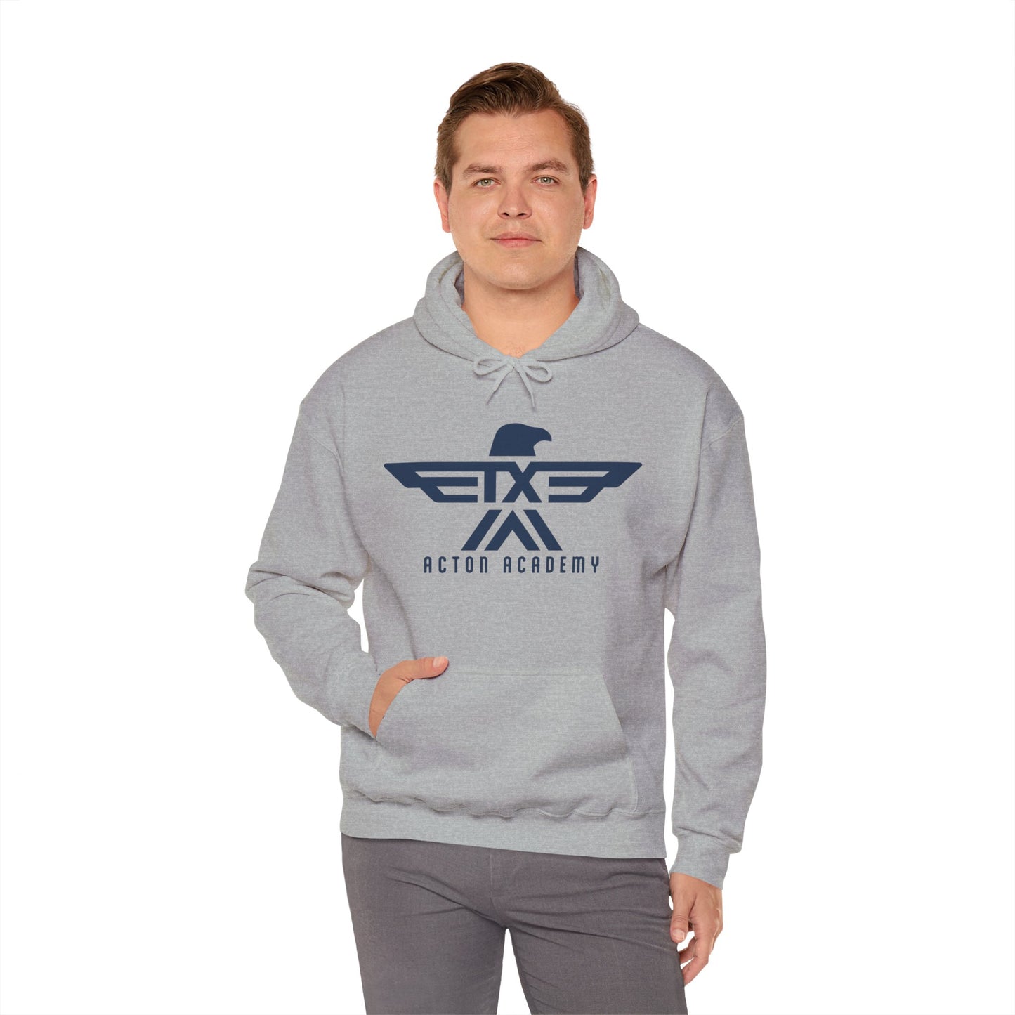 Acton CyFair Retro logo Unisex Heavy Blend™ Hooded Sweatshirt
