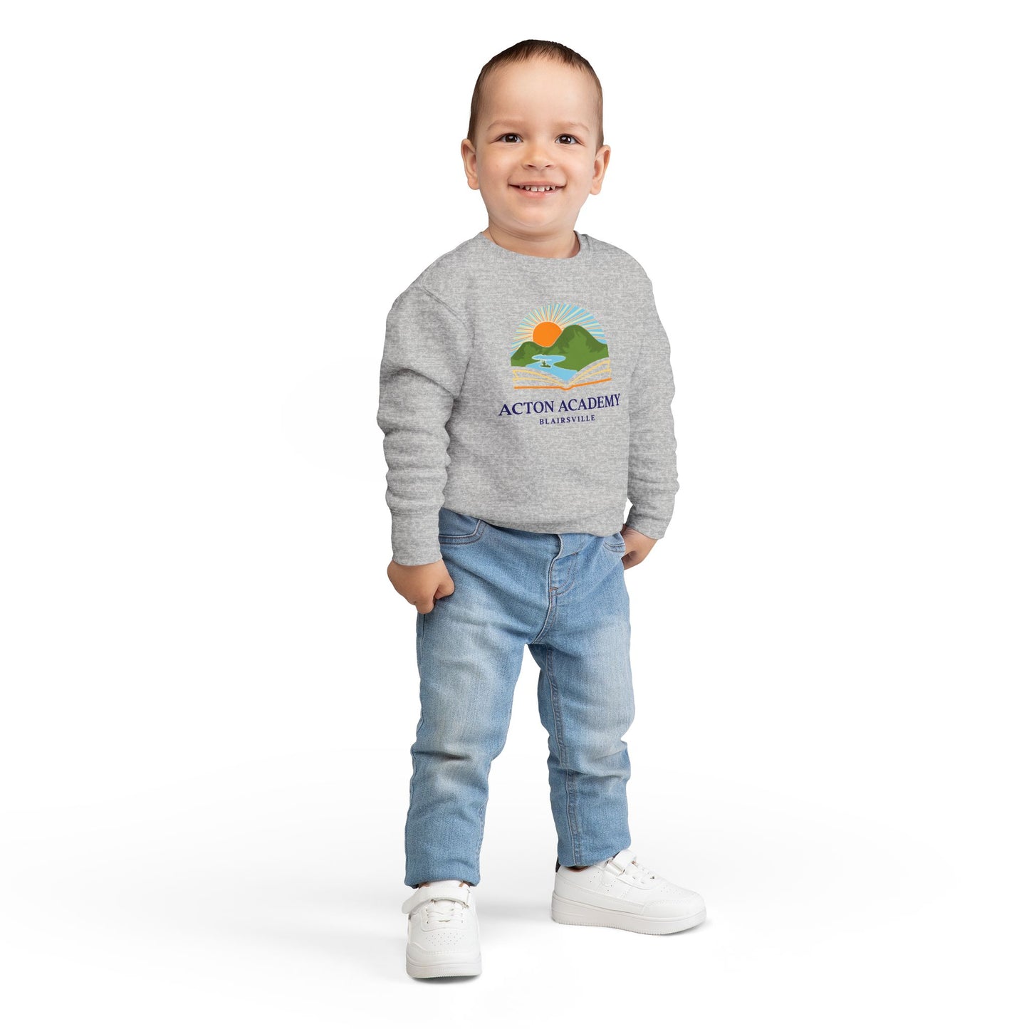 Acton Academy Blairsville Toddler Crewneck Sweatshirt