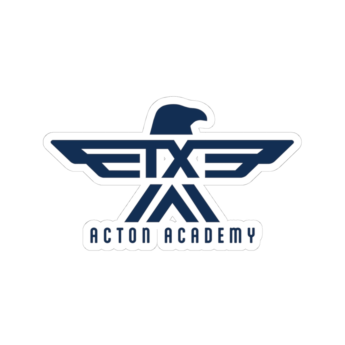 Acton CyFair Retro logo Kiss-Cut Stickers