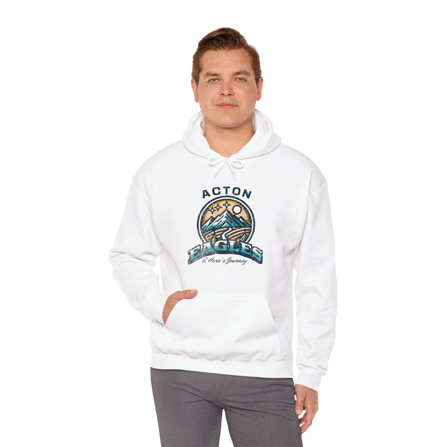 Acton A Hero's Journey Unisex Heavy Blend™ Hooded Sweatshirt