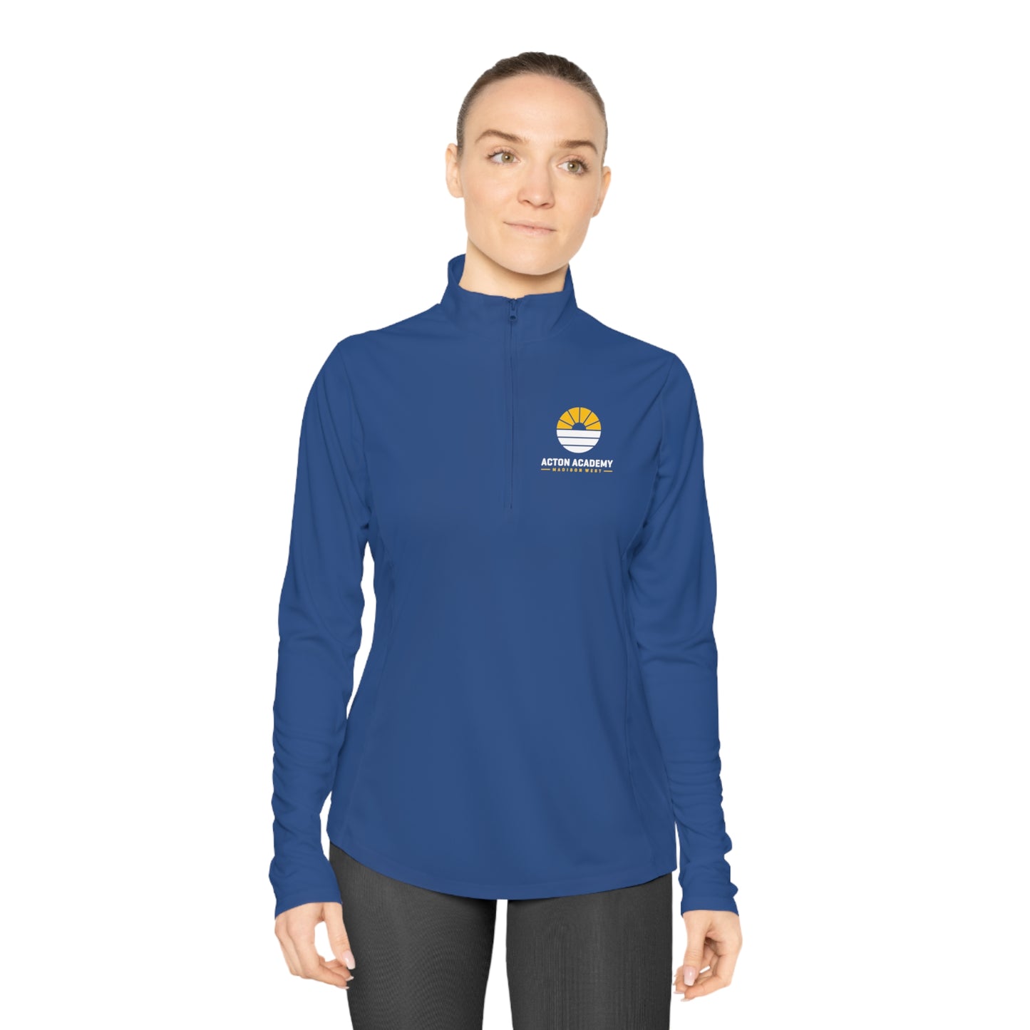 Acton Academy Madison West Ladies Quarter-Zip Pullover