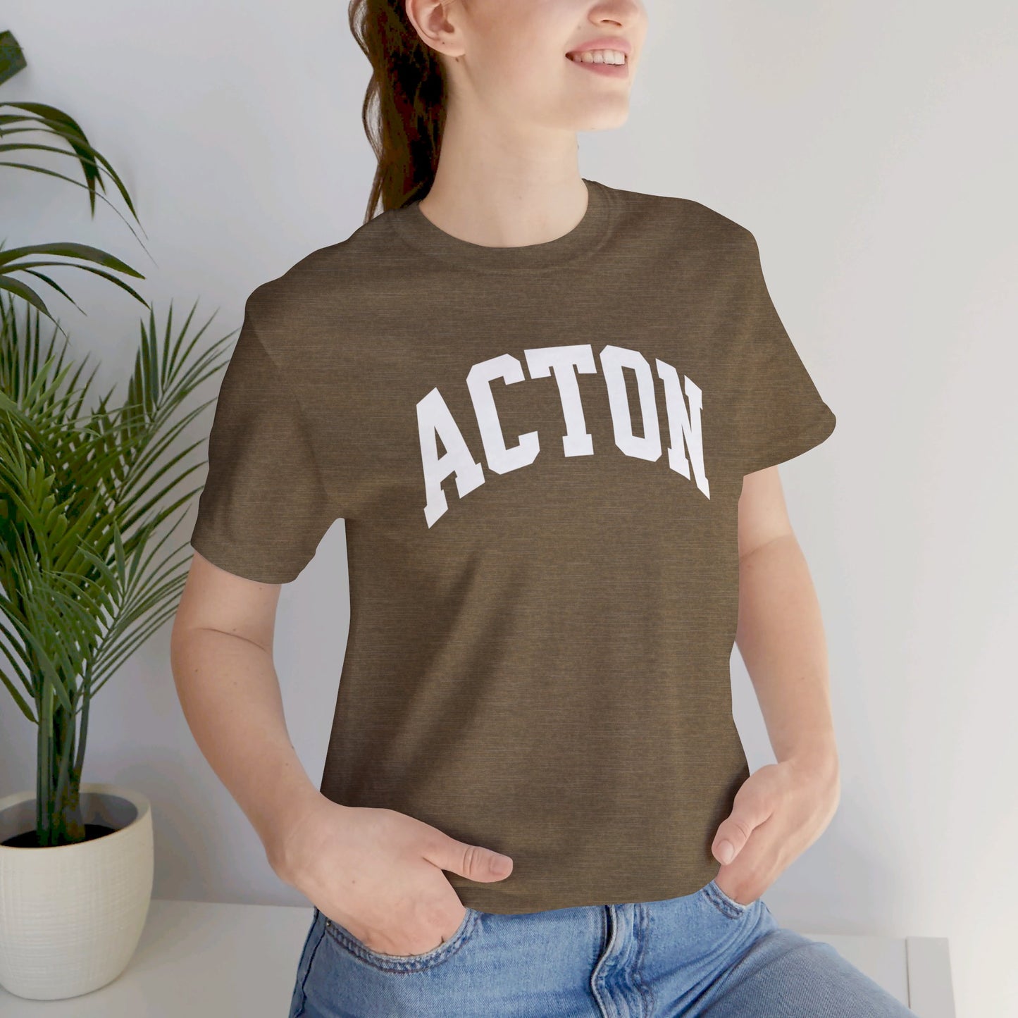 Simple Acton Unisex Jersey Short Sleeve Tee