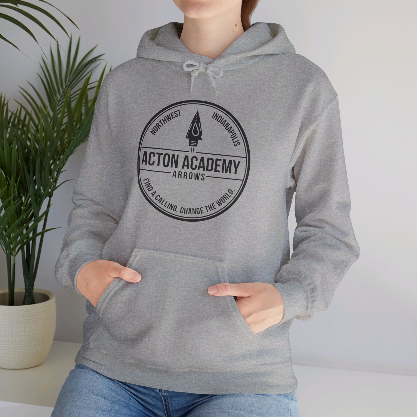 Acton NW Indy Unisex Heavy Blend™ Hooded Sweatshirt