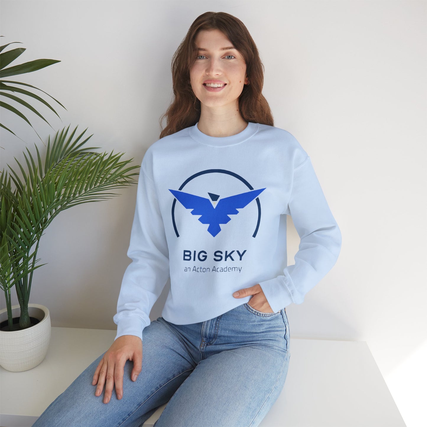 Big Sky Unisex Heavy Blend™ Crewneck Sweatshirt