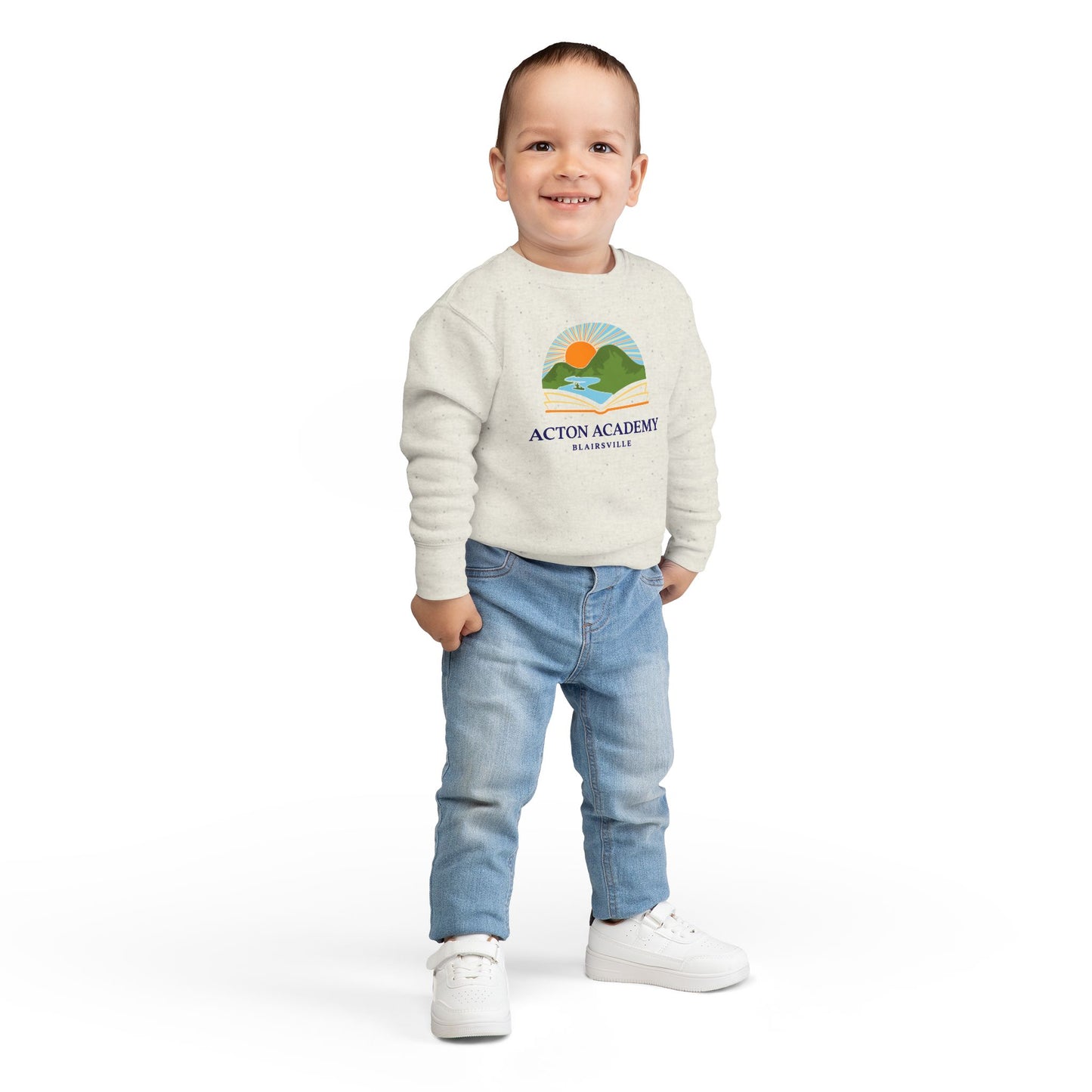 Acton Academy Blairsville Toddler Crewneck Sweatshirt