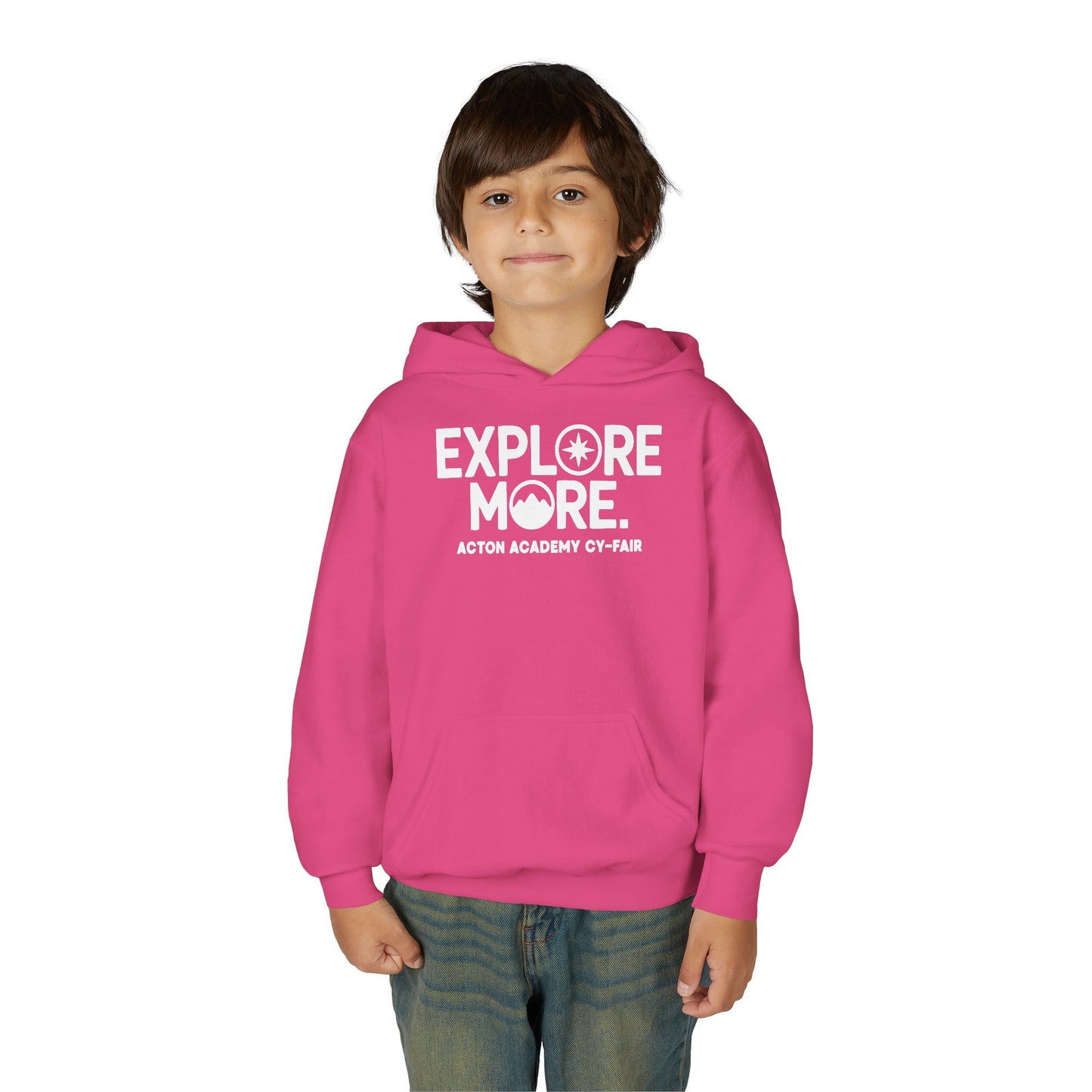 Acton CyFair Youth Heavy Blend Hooded Sweatshirt