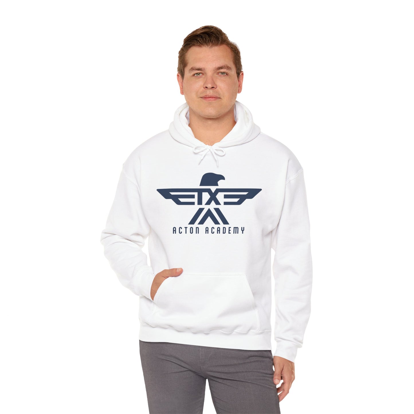 Acton CyFair Retro logo Unisex Heavy Blend™ Hooded Sweatshirt