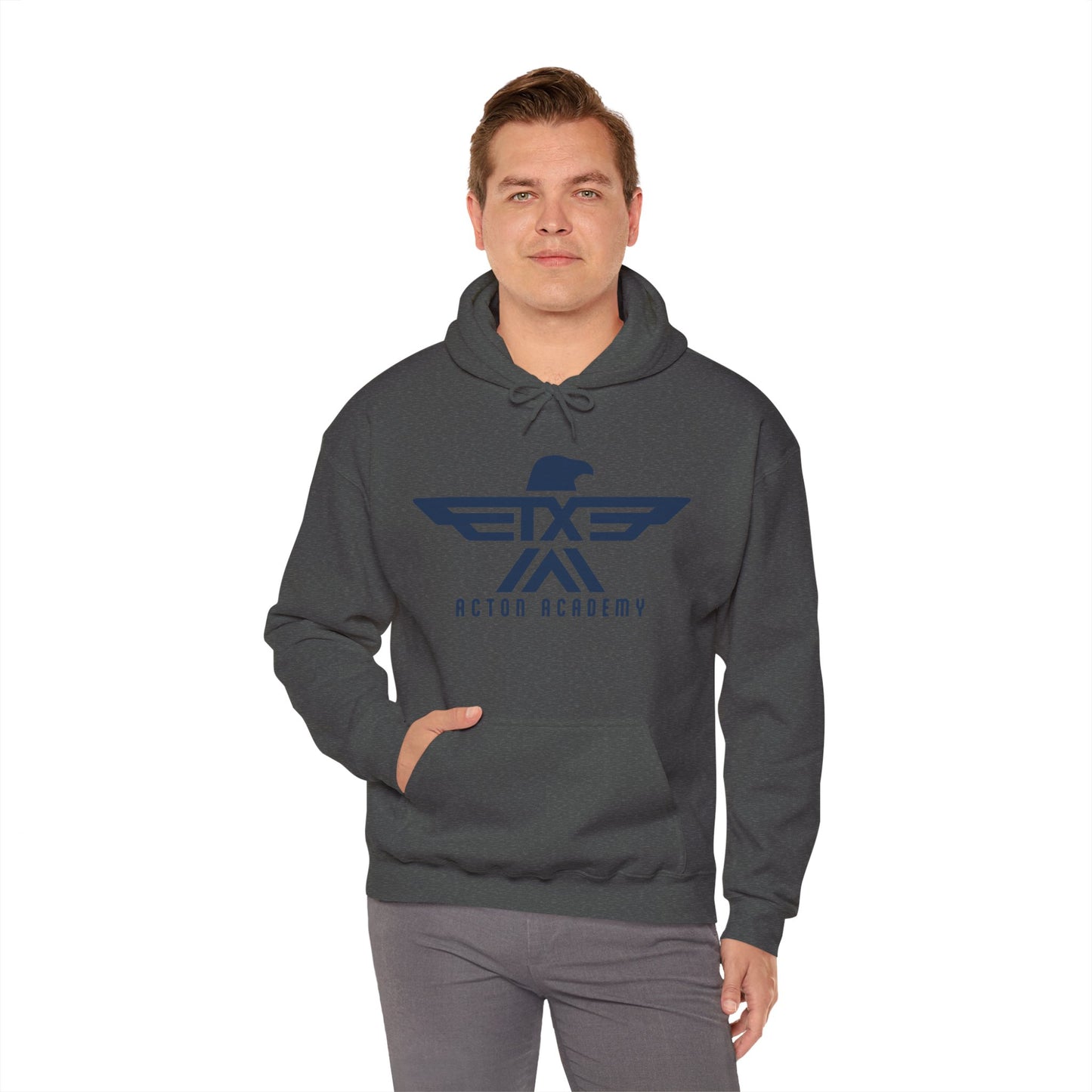 Acton CyFair Retro logo Unisex Heavy Blend™ Hooded Sweatshirt