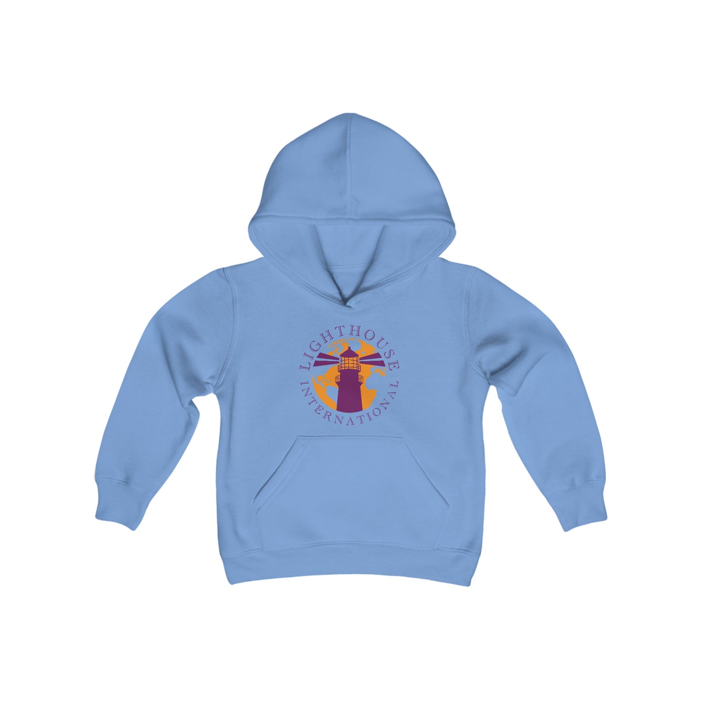 Lighthouse International Youth Heavy Blend Hooded Sweatshirt