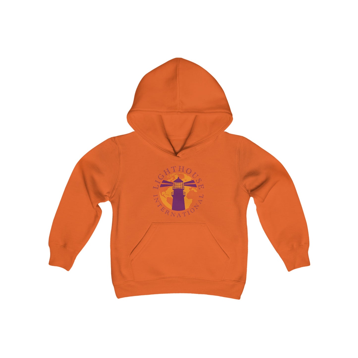 Lighthouse International Youth Heavy Blend Hooded Sweatshirt